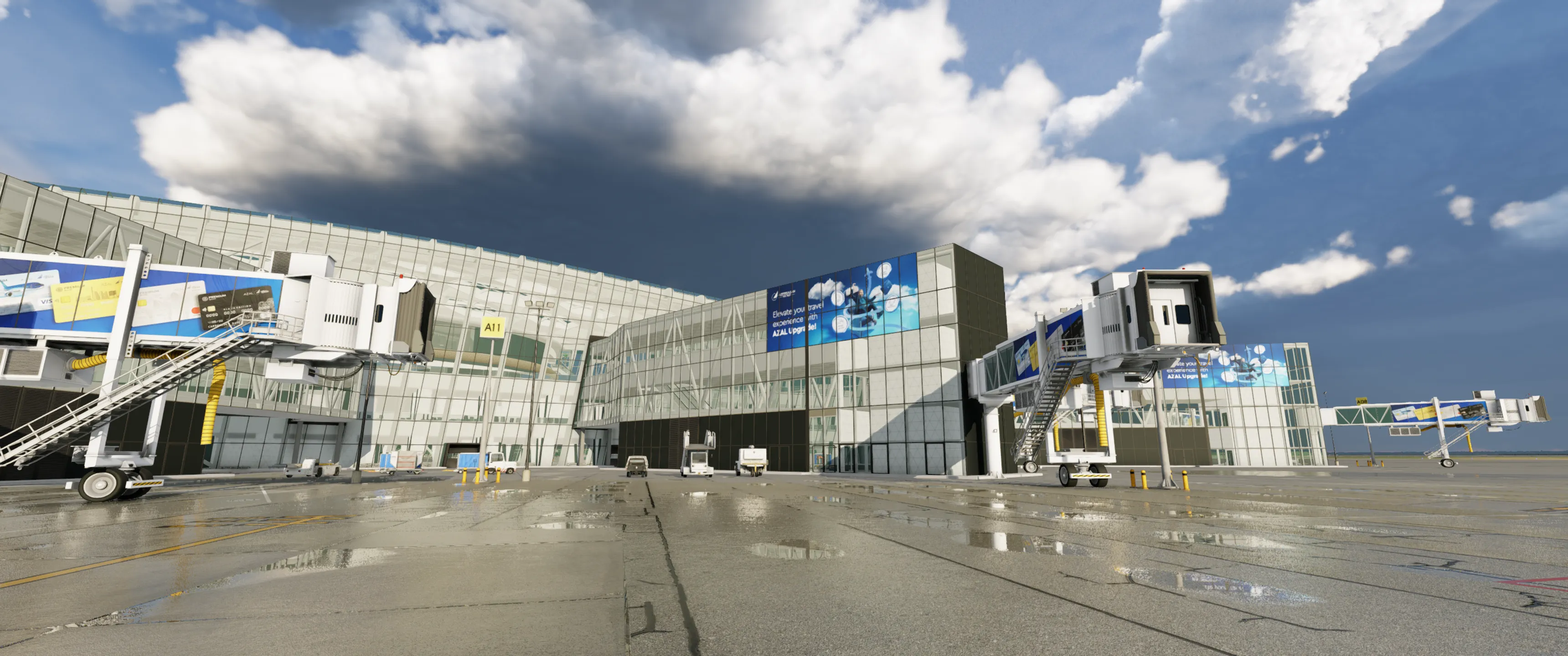 Аэропорт UBBB ( Баку, Азербайджан ) x12