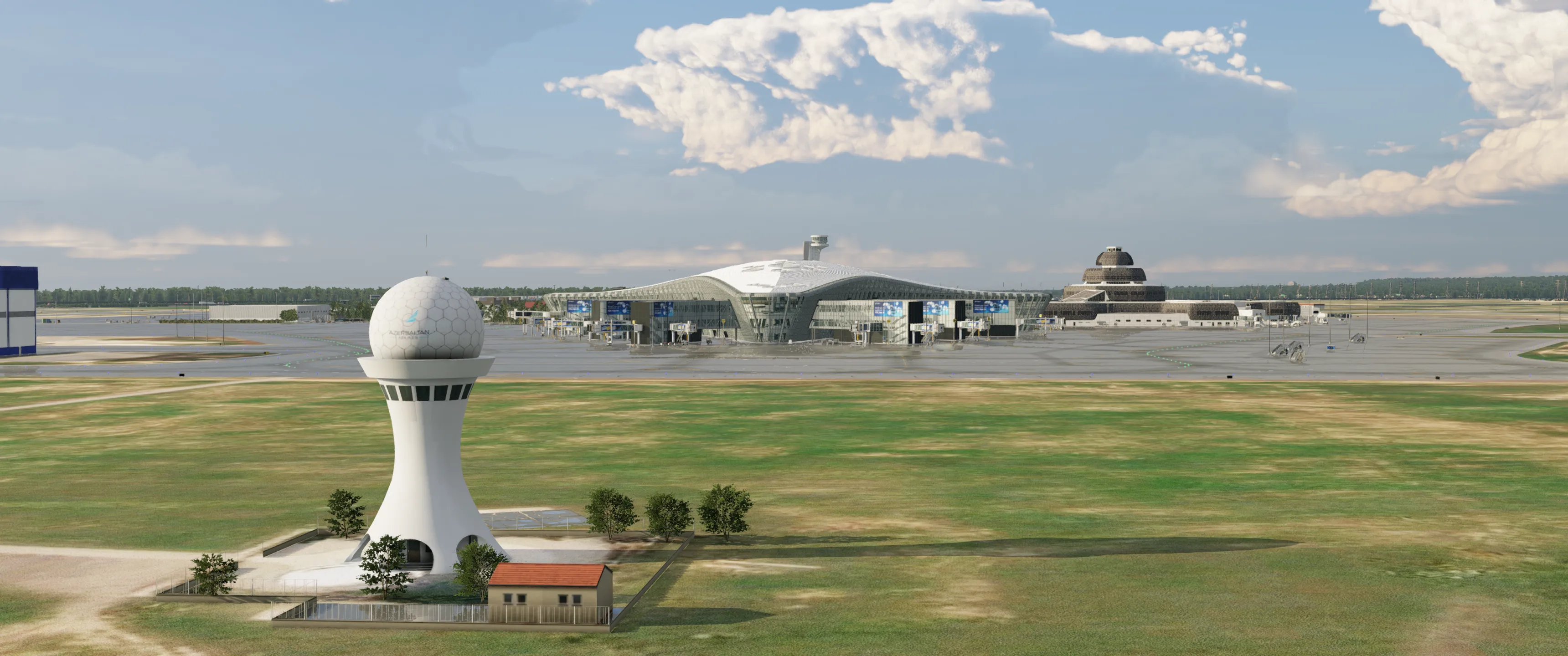 Аэропорт UBBB ( Баку, Азербайджан ) x12