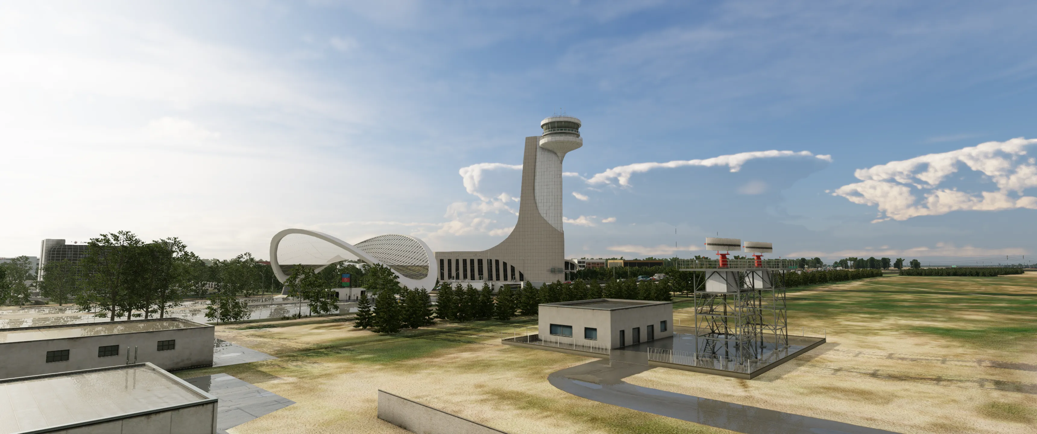 Аэропорт UBBB ( Баку, Азербайджан ) x12