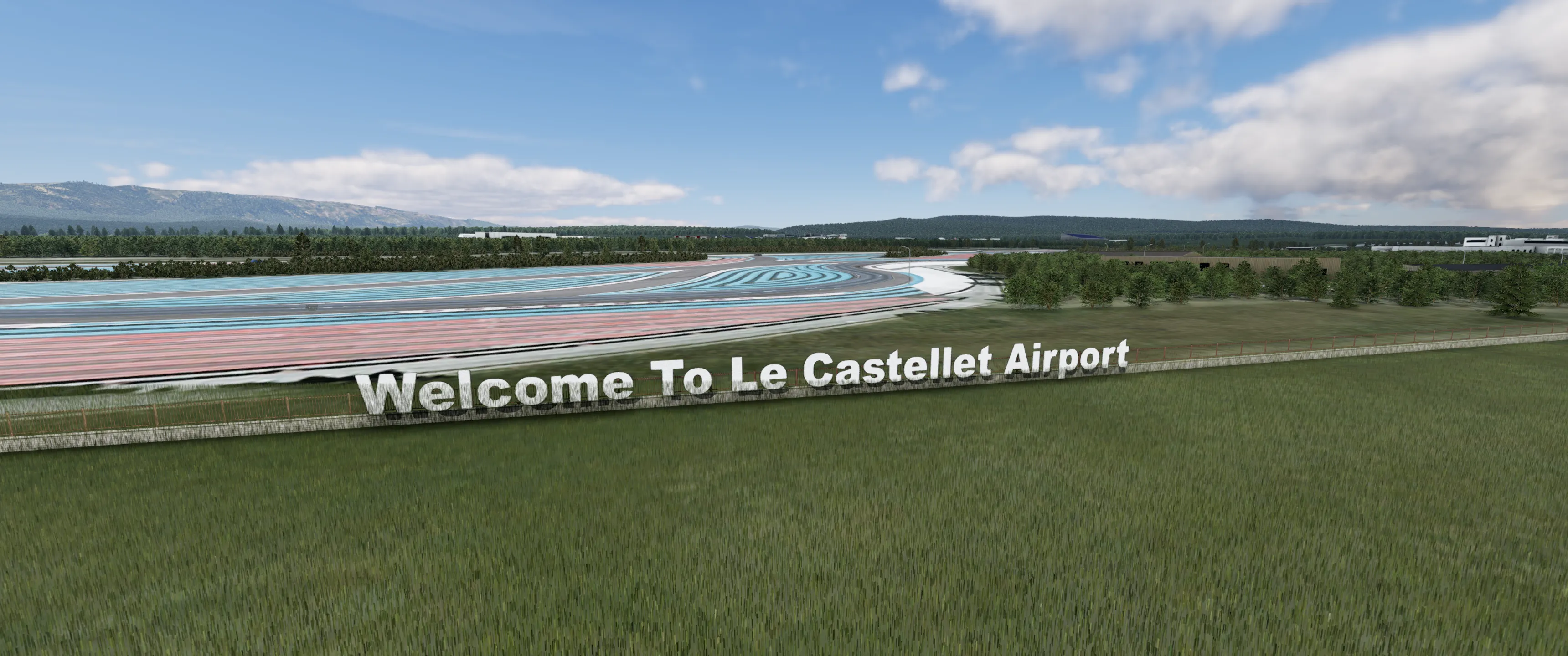 Аэродром LFMQ ( Ле Кастелле, Франция )