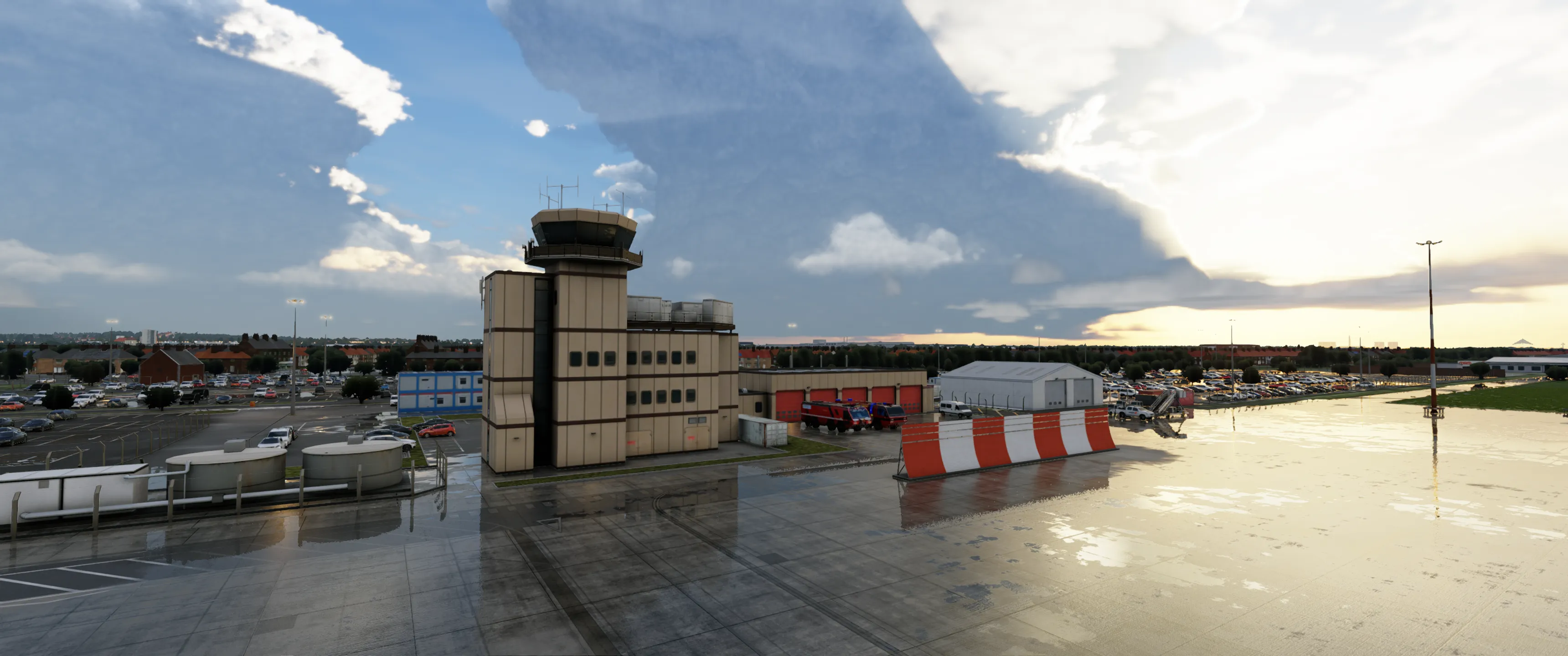 Аэропорт EGGP ( Ливерпуль, Великобритания ) + город