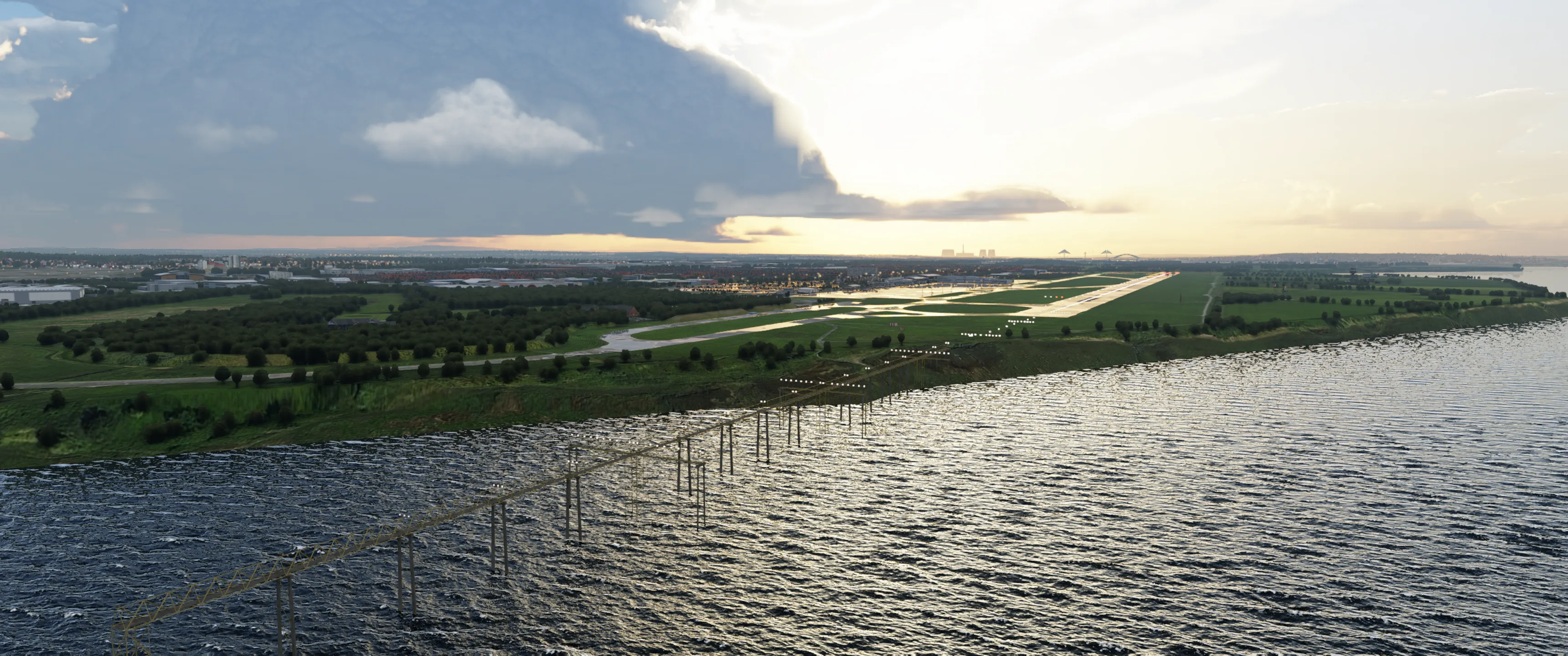 Аэропорт EGGP ( Ливерпуль, Великобритания ) + город