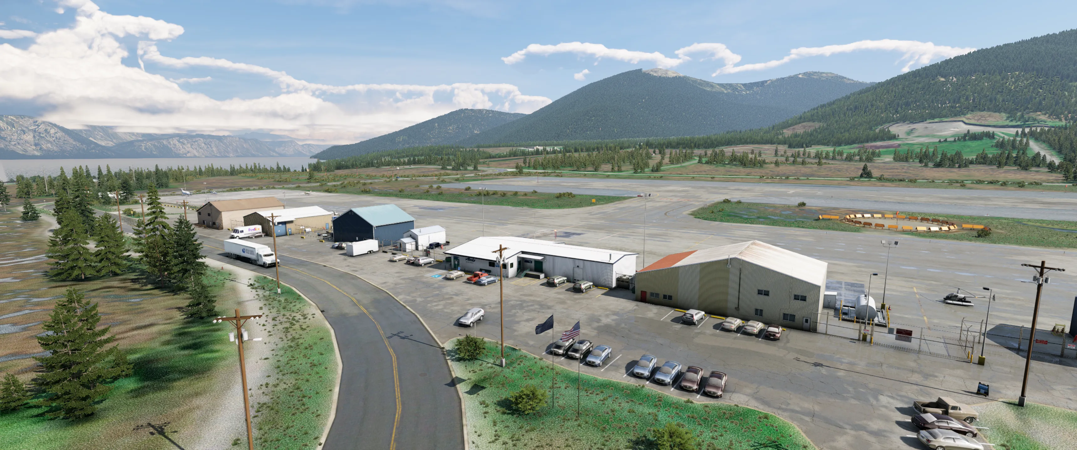 Аэропорт PAPG ( Питерсберг, США )