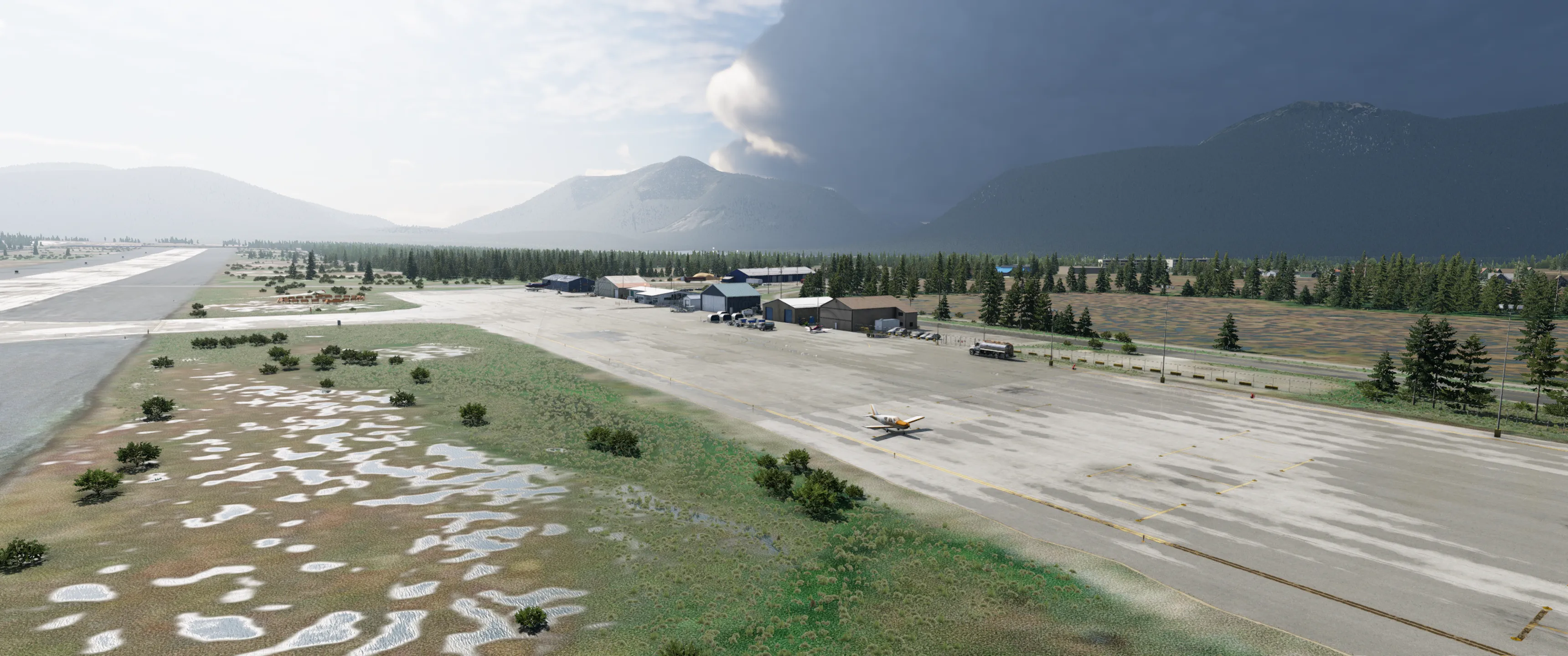 Аэропорт PAPG ( Питерсберг, США )