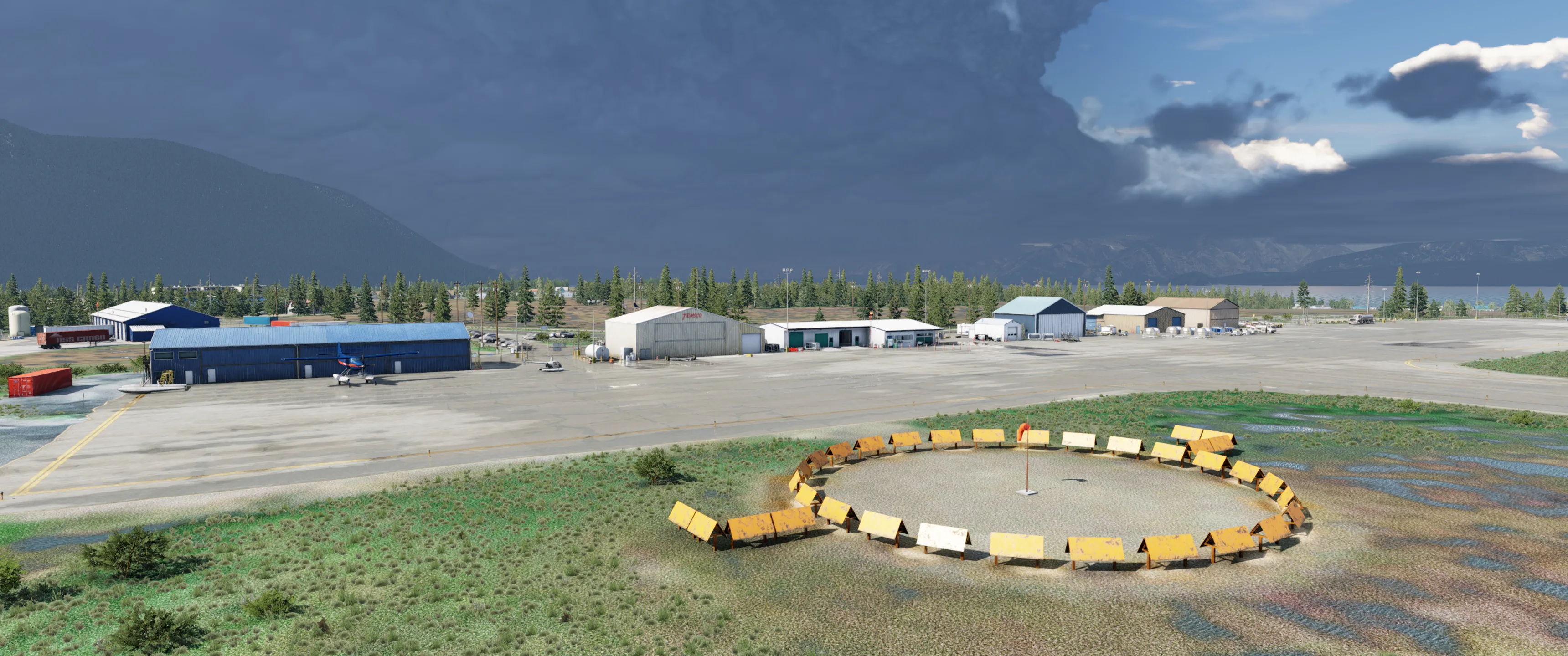 Аэропорт PAPG ( Питерсберг, США )