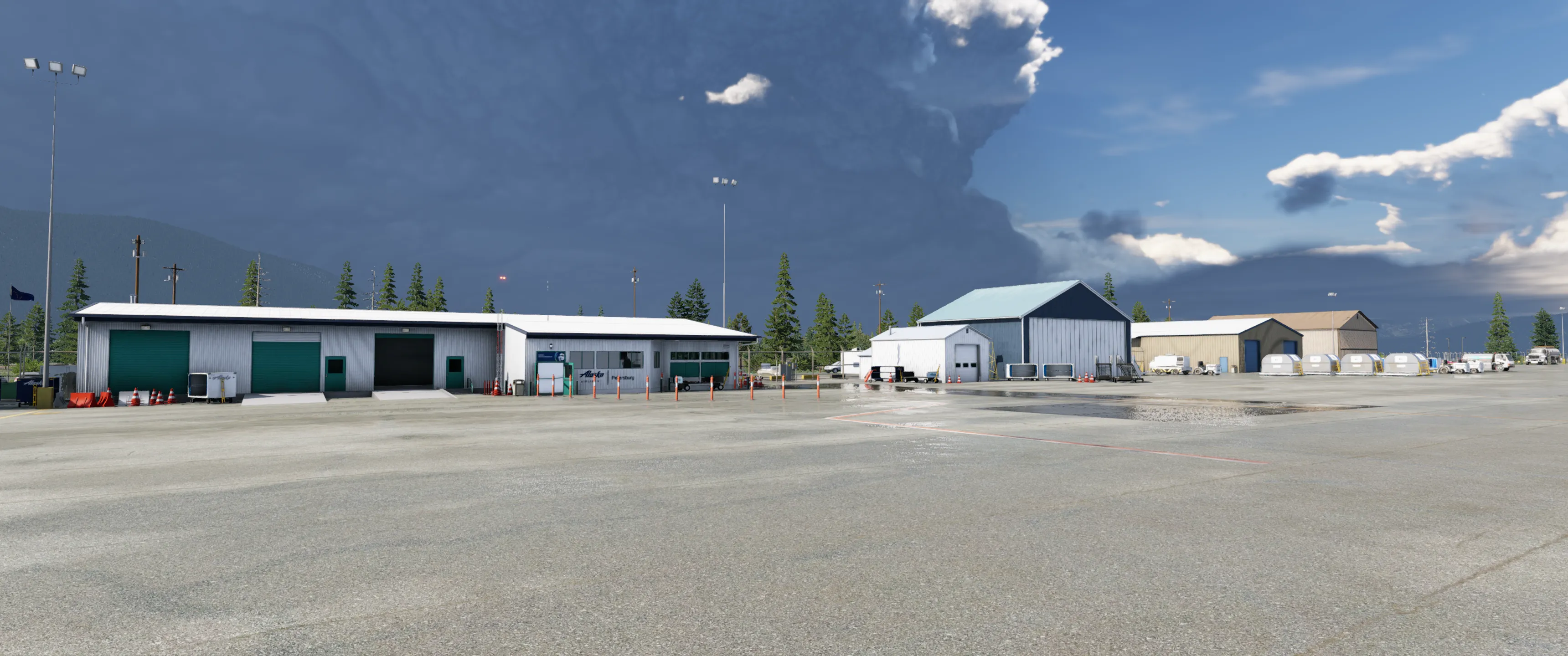 Аэропорт PAPG ( Питерсберг, США )