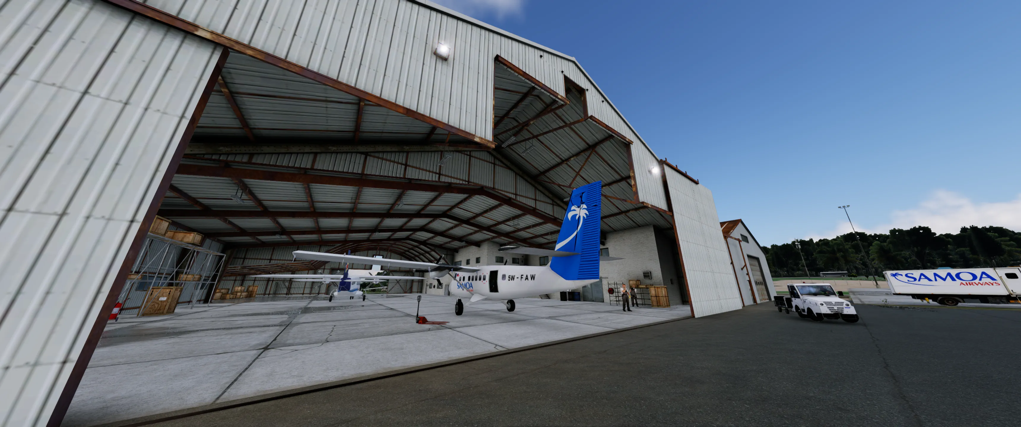 Аэропорт NSFA ( Апиа, Самоа )