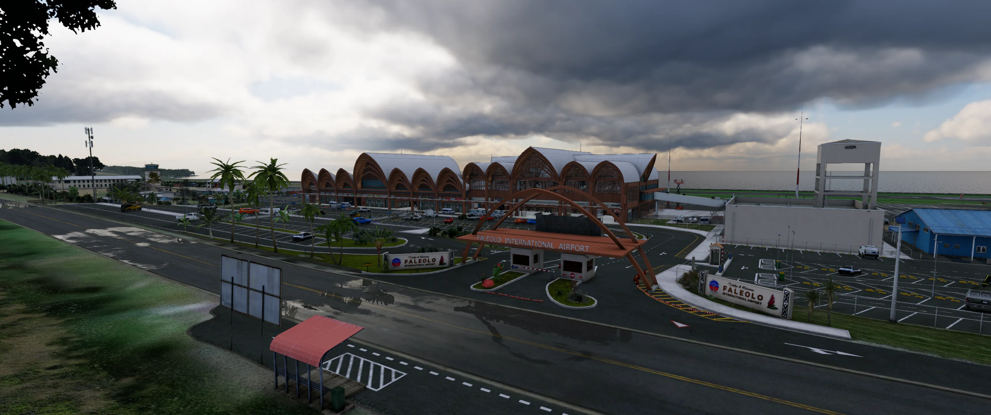 Аэропорт NSFA ( Апиа, Самоа )