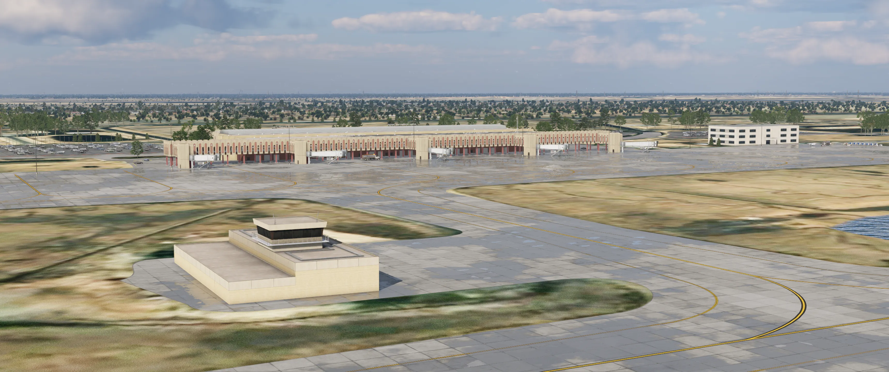 Аэропорт ORMM ( Басра, Ирак )