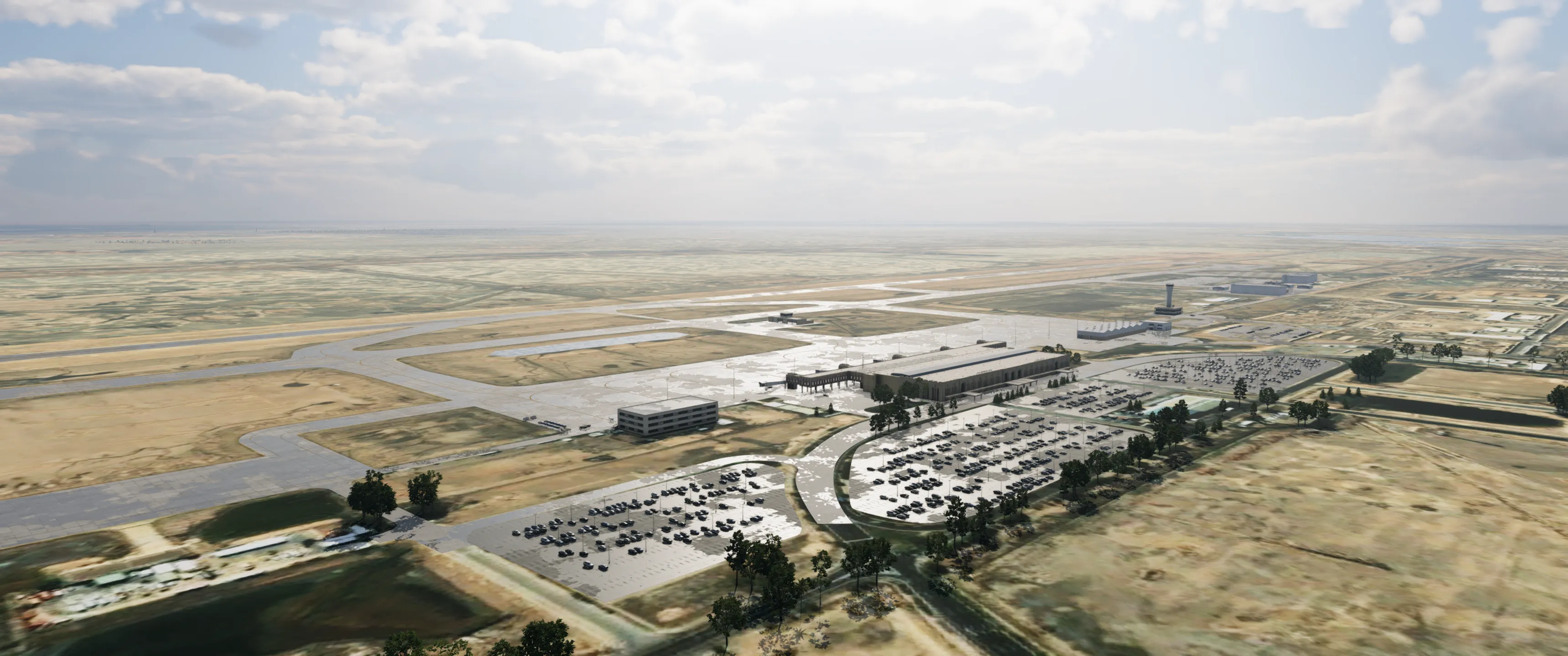 Аэропорт ORMM ( Басра, Ирак )