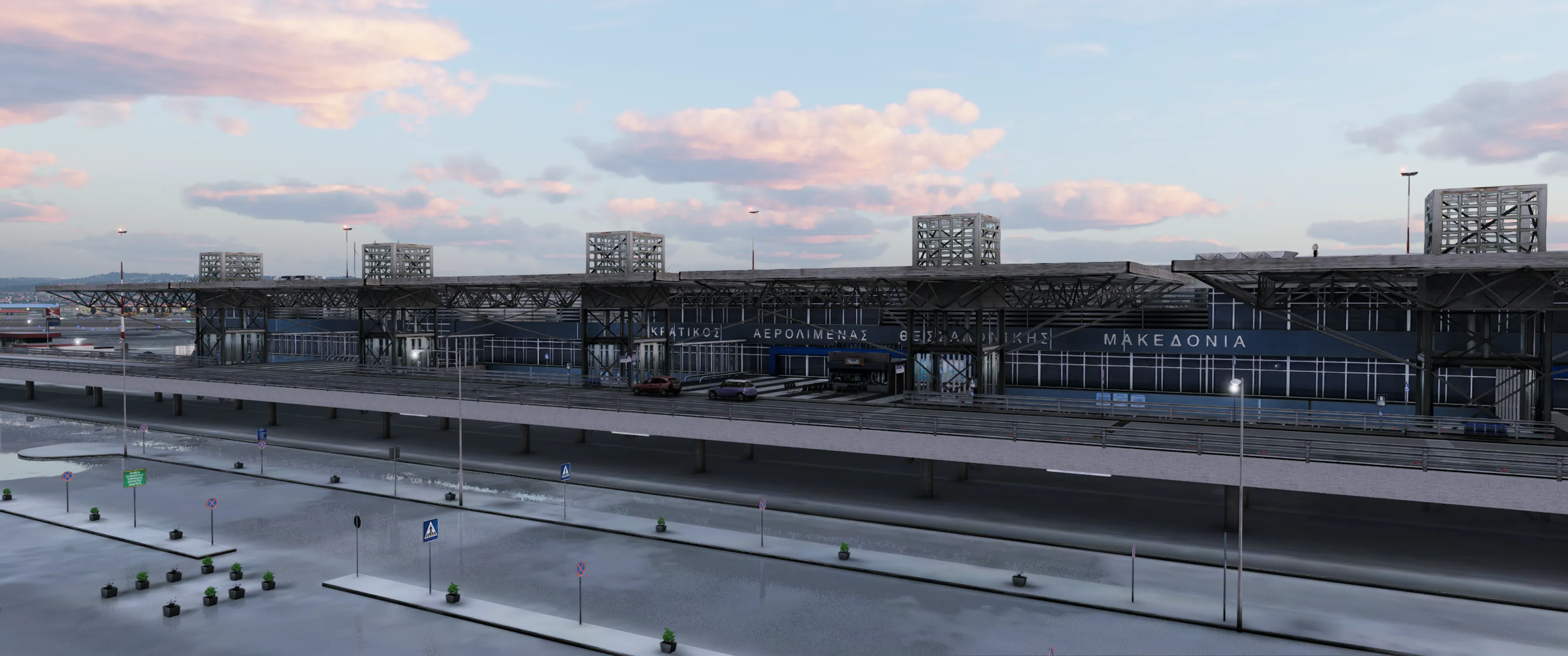 Аэропорт LGTS ( Салоники, Греция )