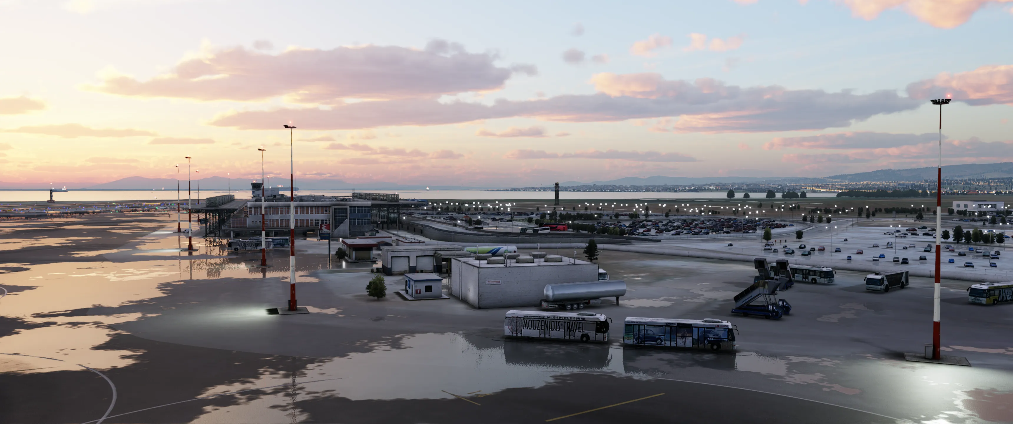 Аэропорт LGTS ( Салоники, Греция )