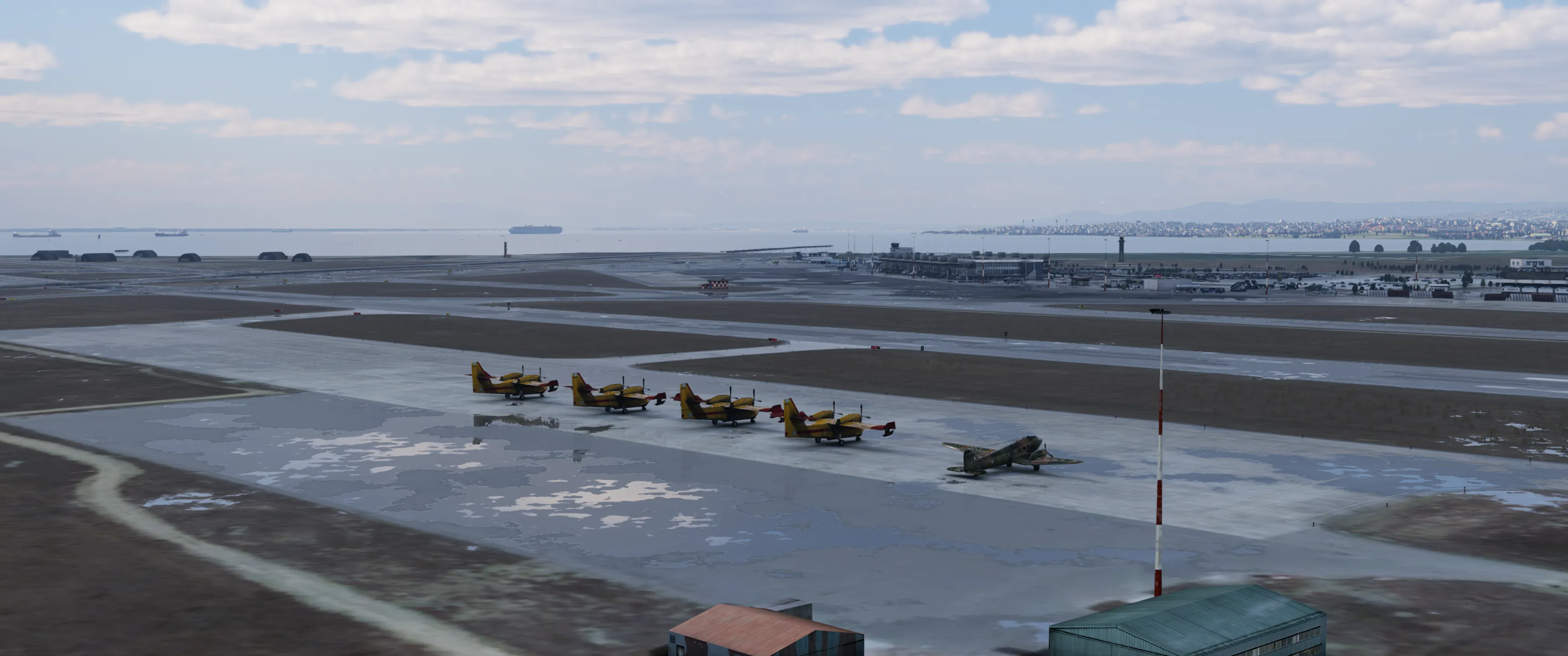 Аэропорт LGTS ( Салоники, Греция )