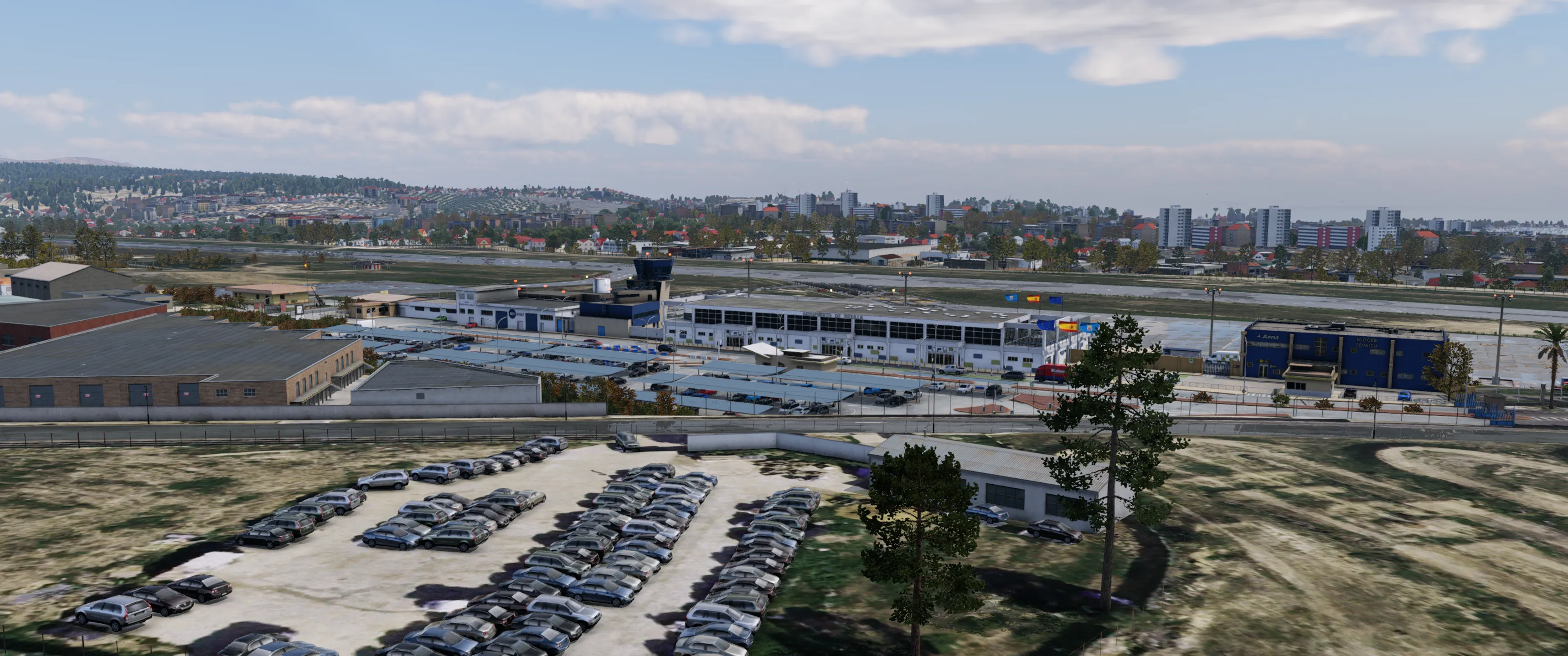 Аэропорт GEML ( Мелилья, Испания )