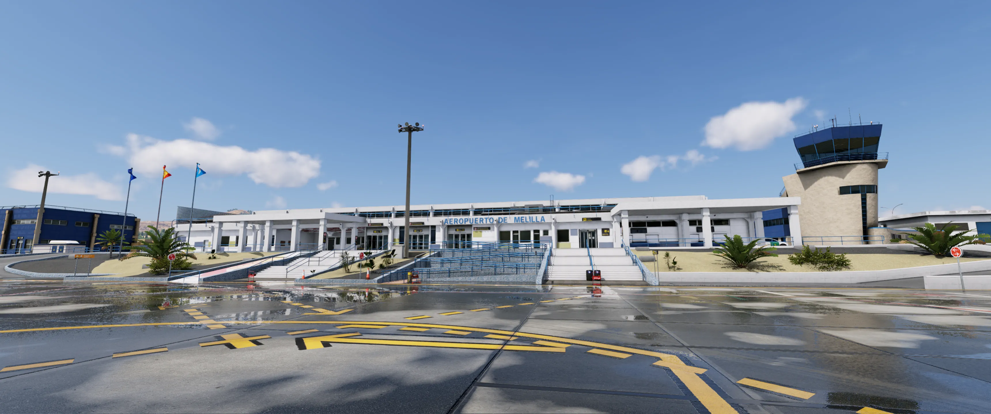 Аэропорт GEML ( Мелилья, Испания )