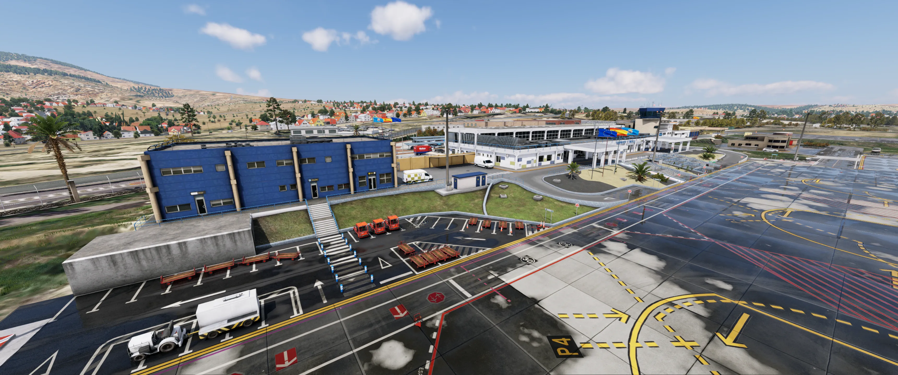 Аэропорт GEML ( Мелилья, Испания )