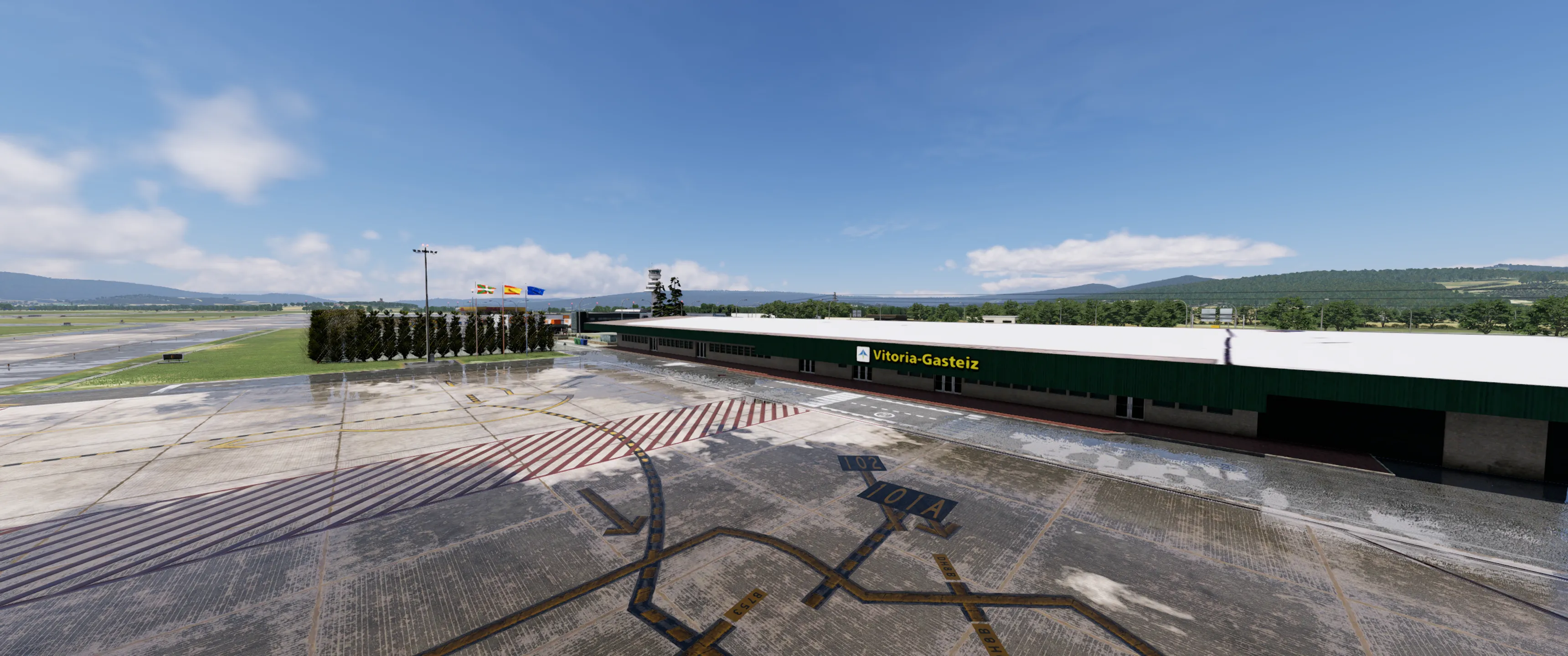 Аэропорт LEVT ( Витория, Испания ) x12