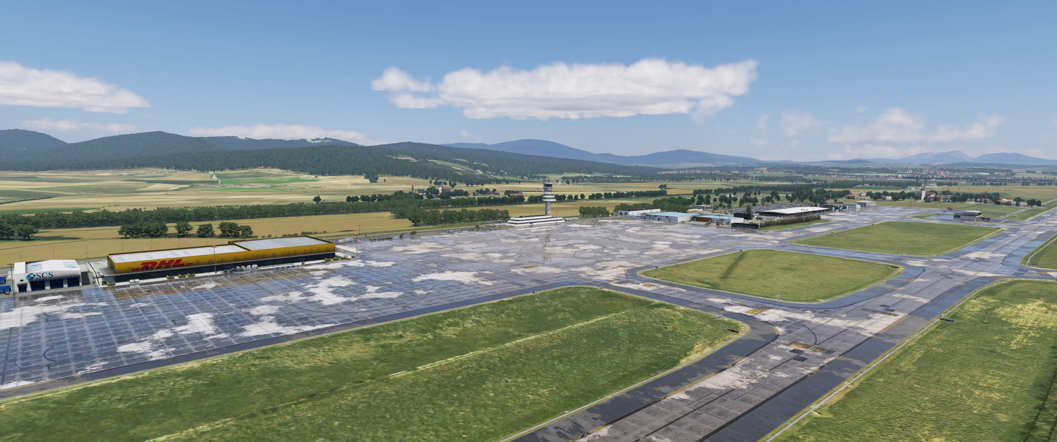 Аэропорт LEVT ( Витория, Испания ) x12