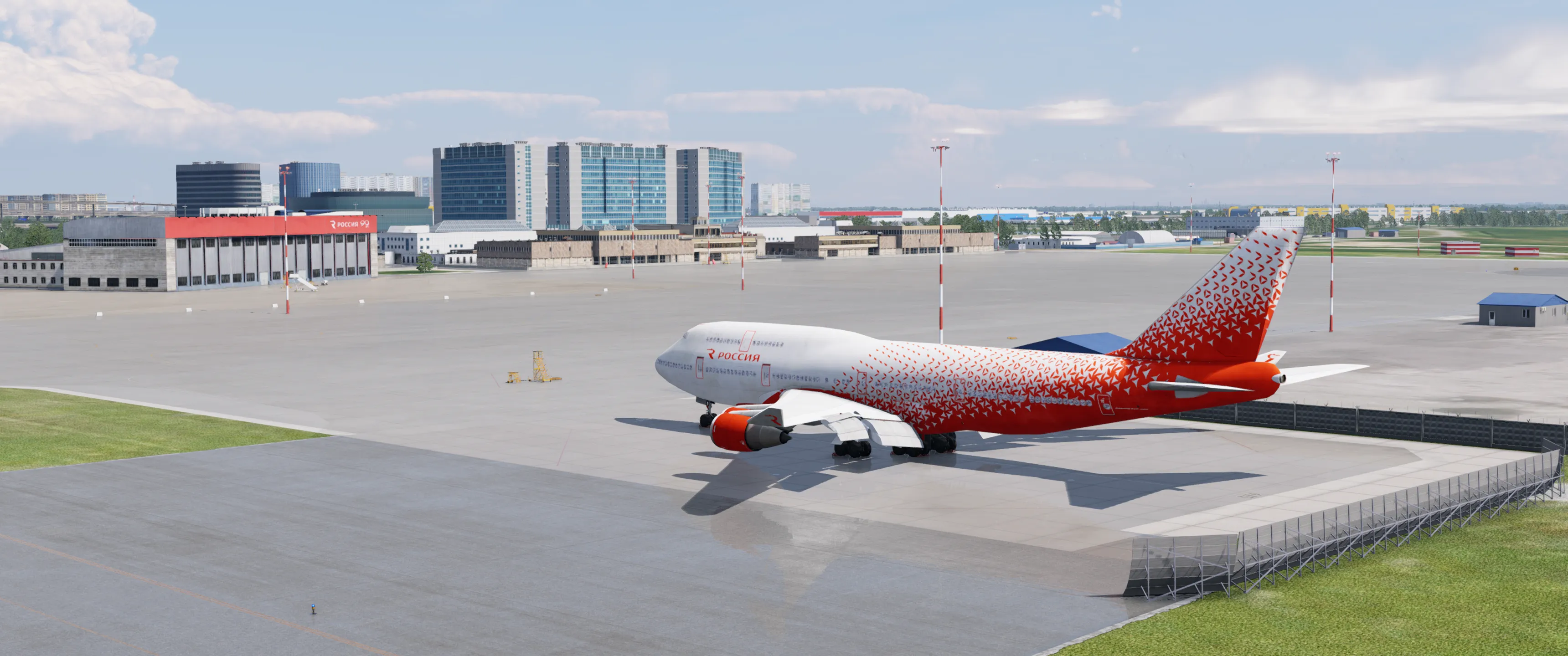 Аэропорт Пулково для X-Plane 12 от Digital Design