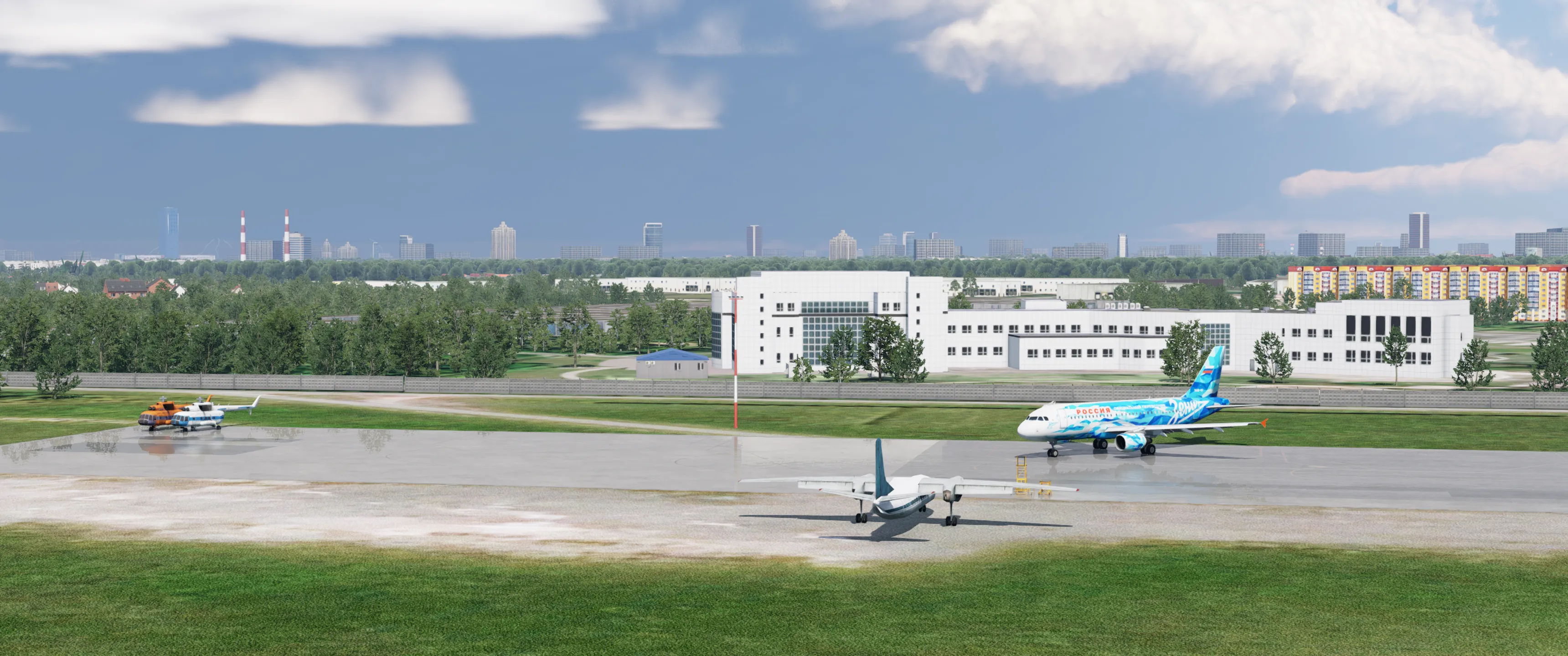 Аэропорт Пулково для X-Plane 12 от Digital Design