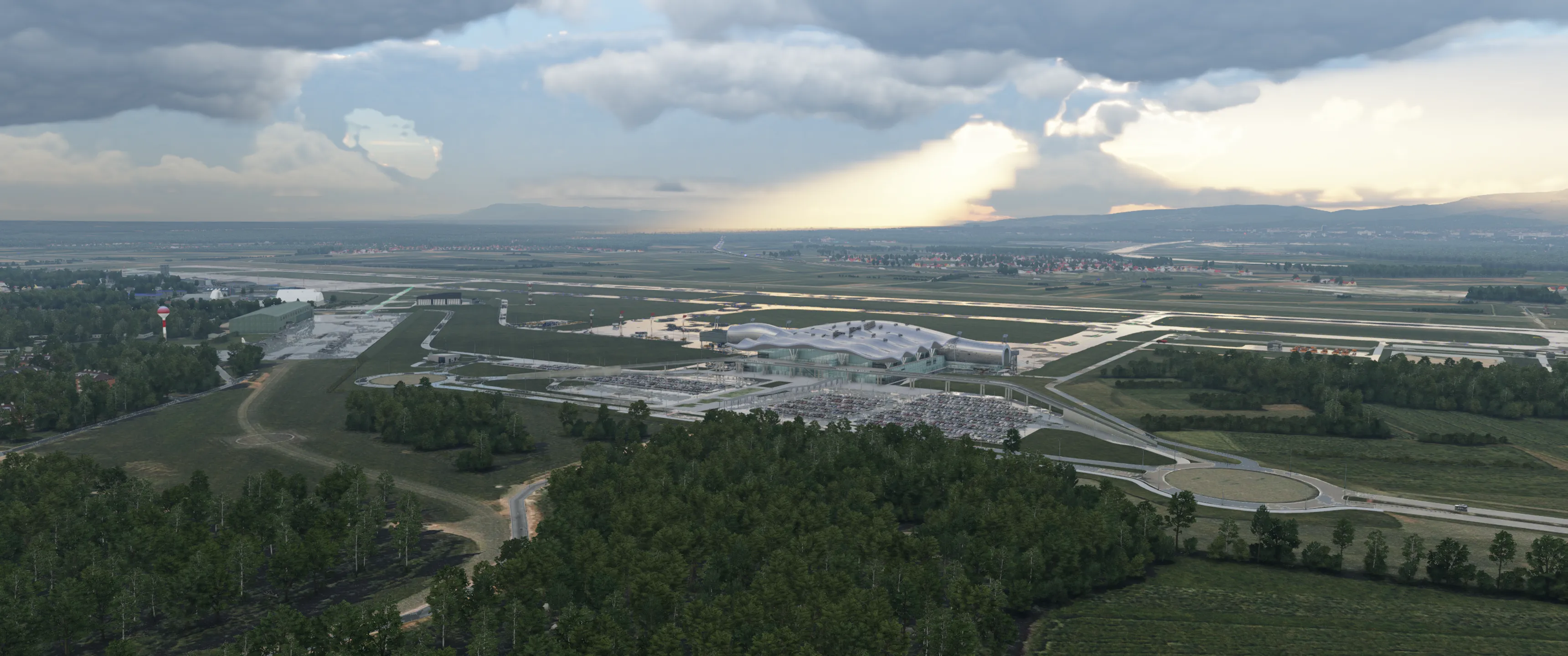 Аэропорт LDZA ( Загреб, Хорватия )