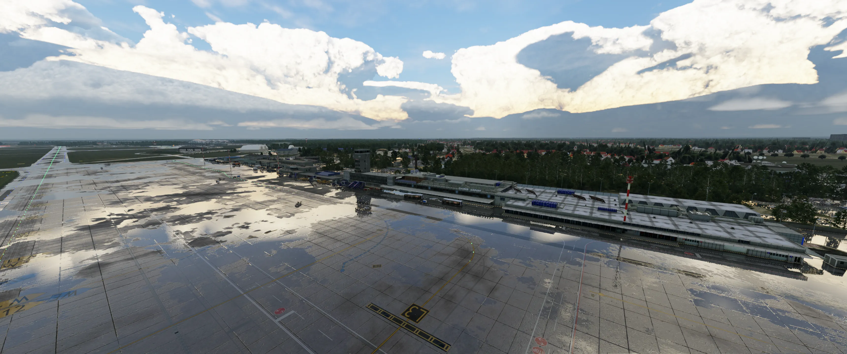 Аэропорт LDZA ( Загреб, Хорватия )