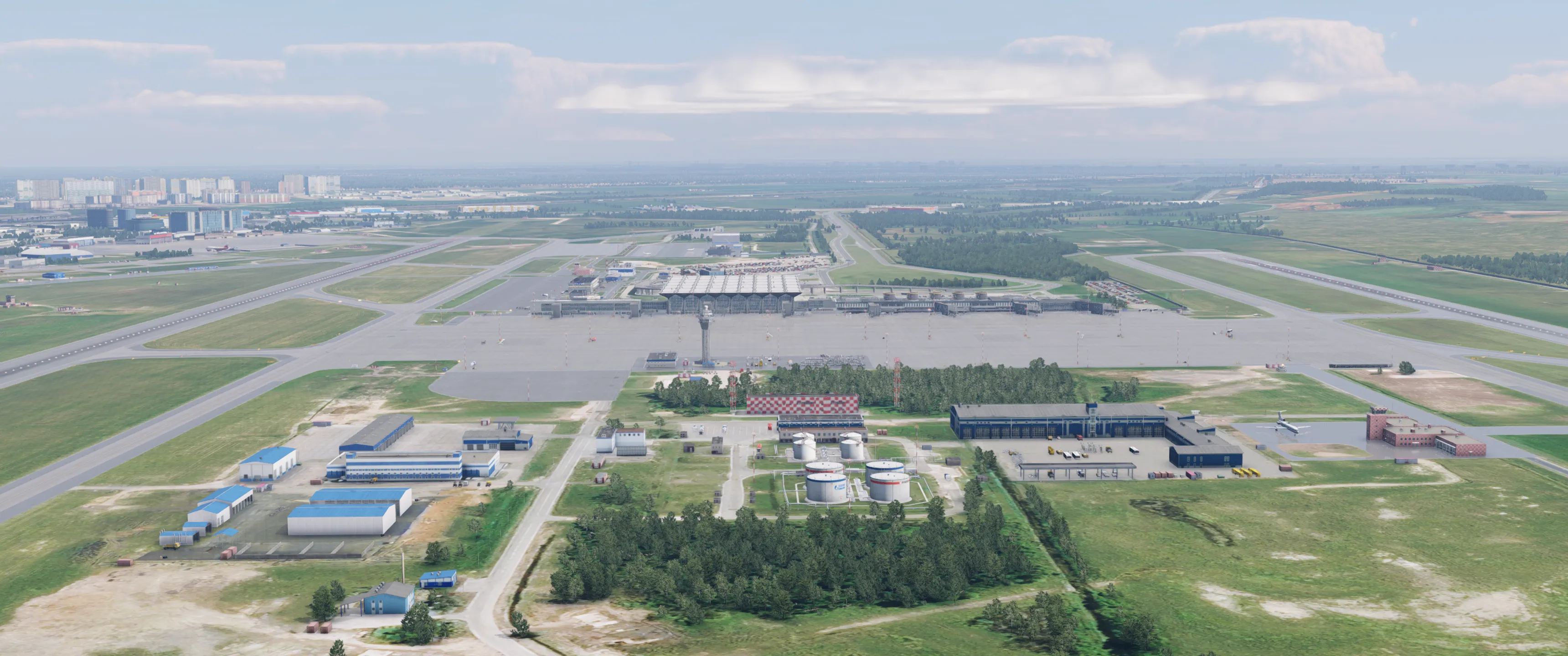 Аэропорт Пулково для X-Plane 12 от Digital Design