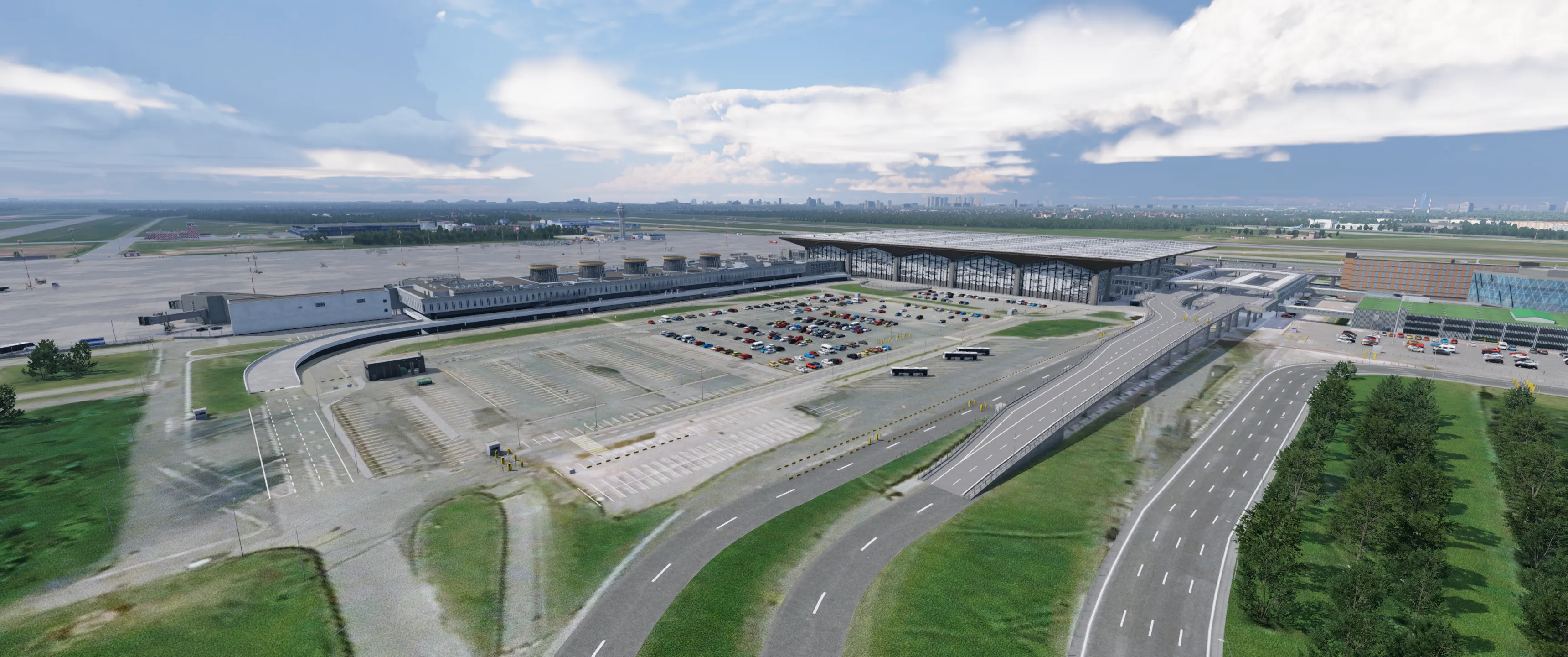 Аэропорт Пулково для X-Plane 12 от Digital Design
