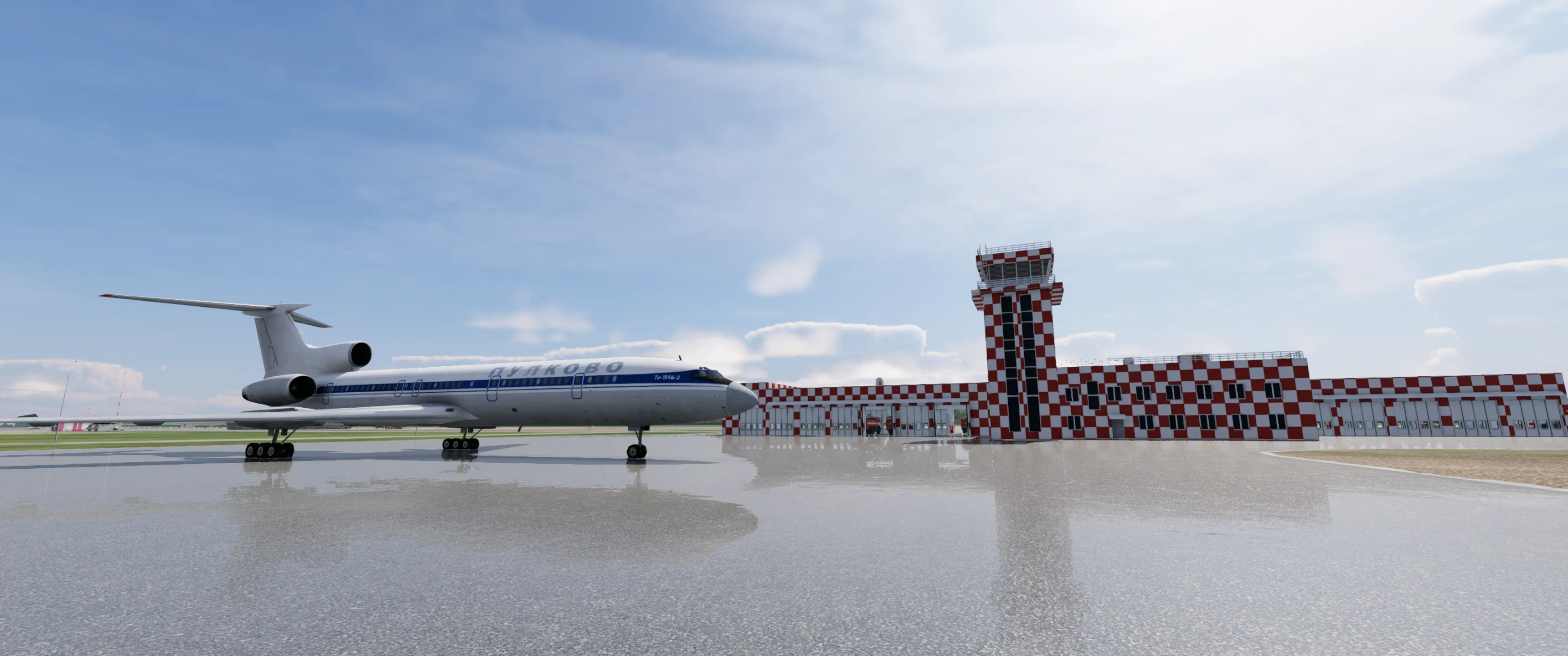 Аэропорт Пулково для X-Plane 12 от Digital Design