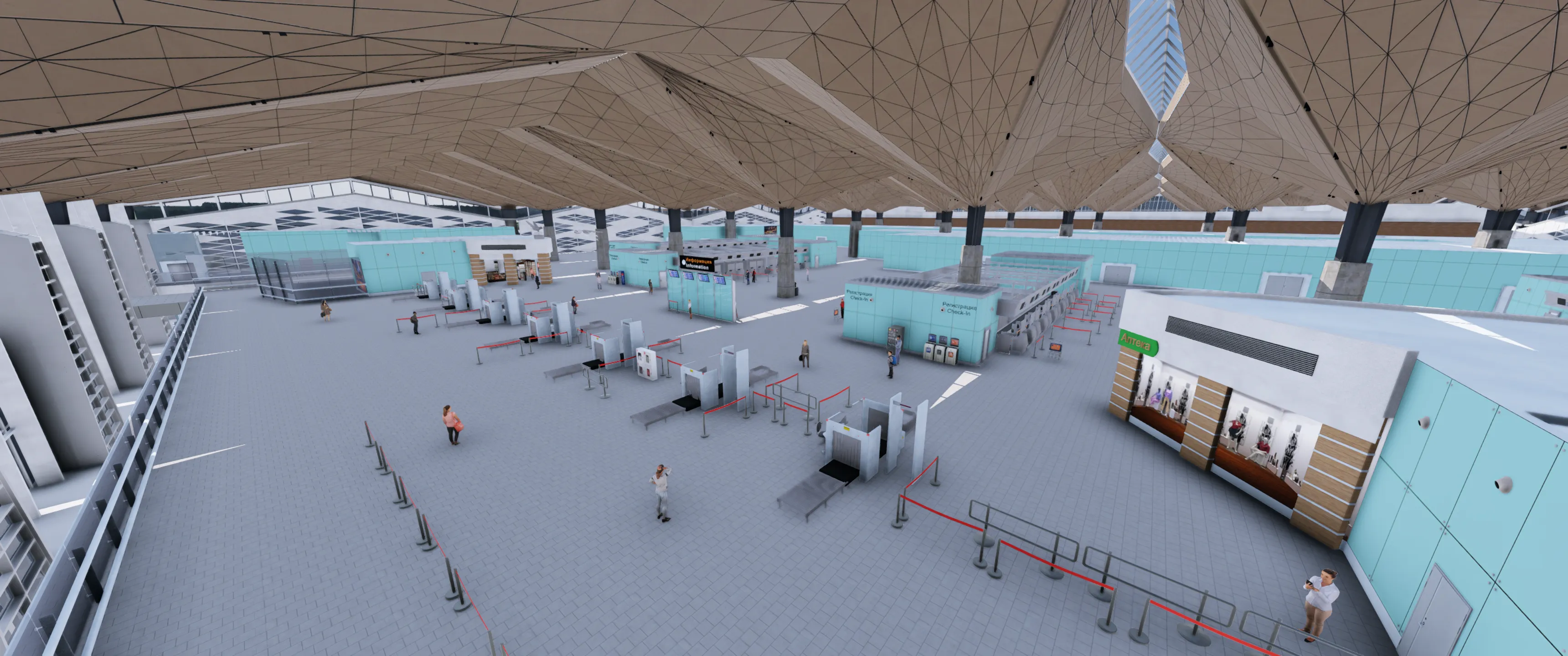 Аэропорт Пулково для X-Plane 12 от Digital Design
