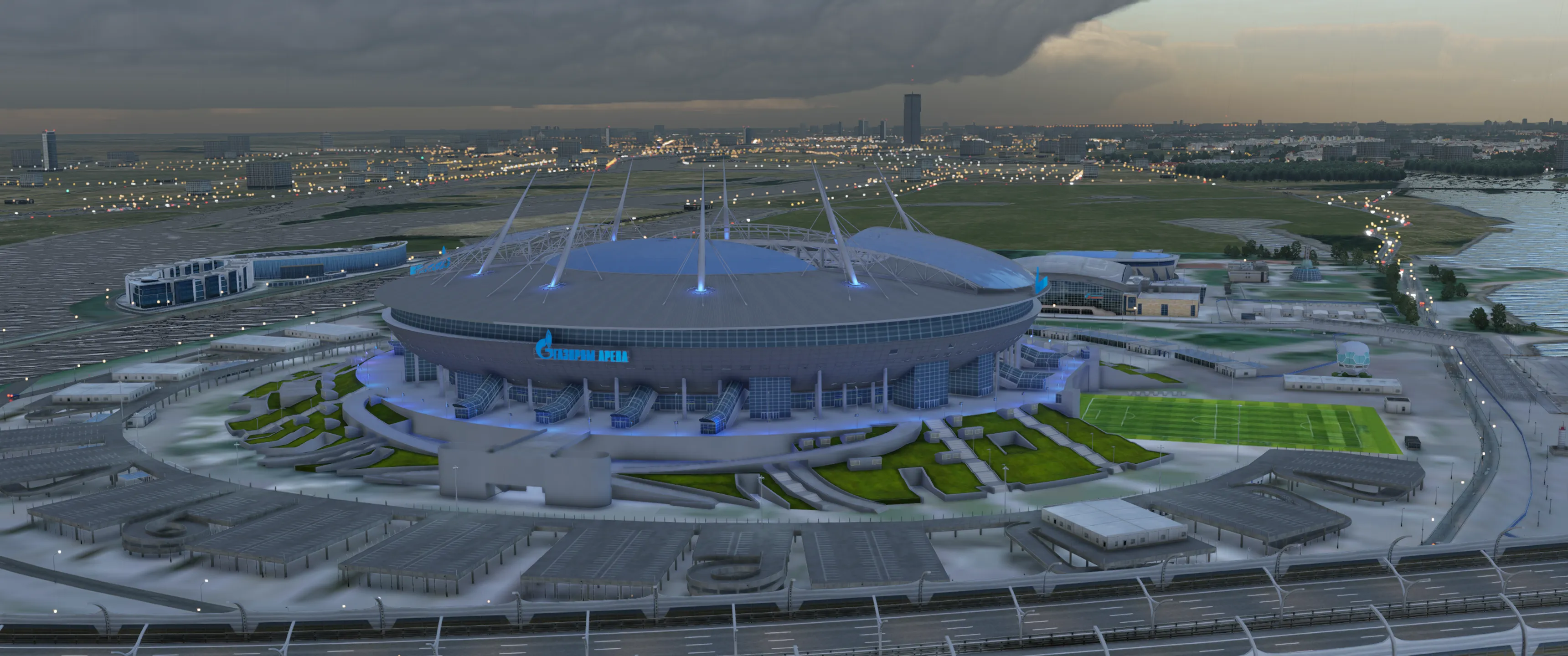 Аэропорт Пулково для X-Plane 12 от Digital Design