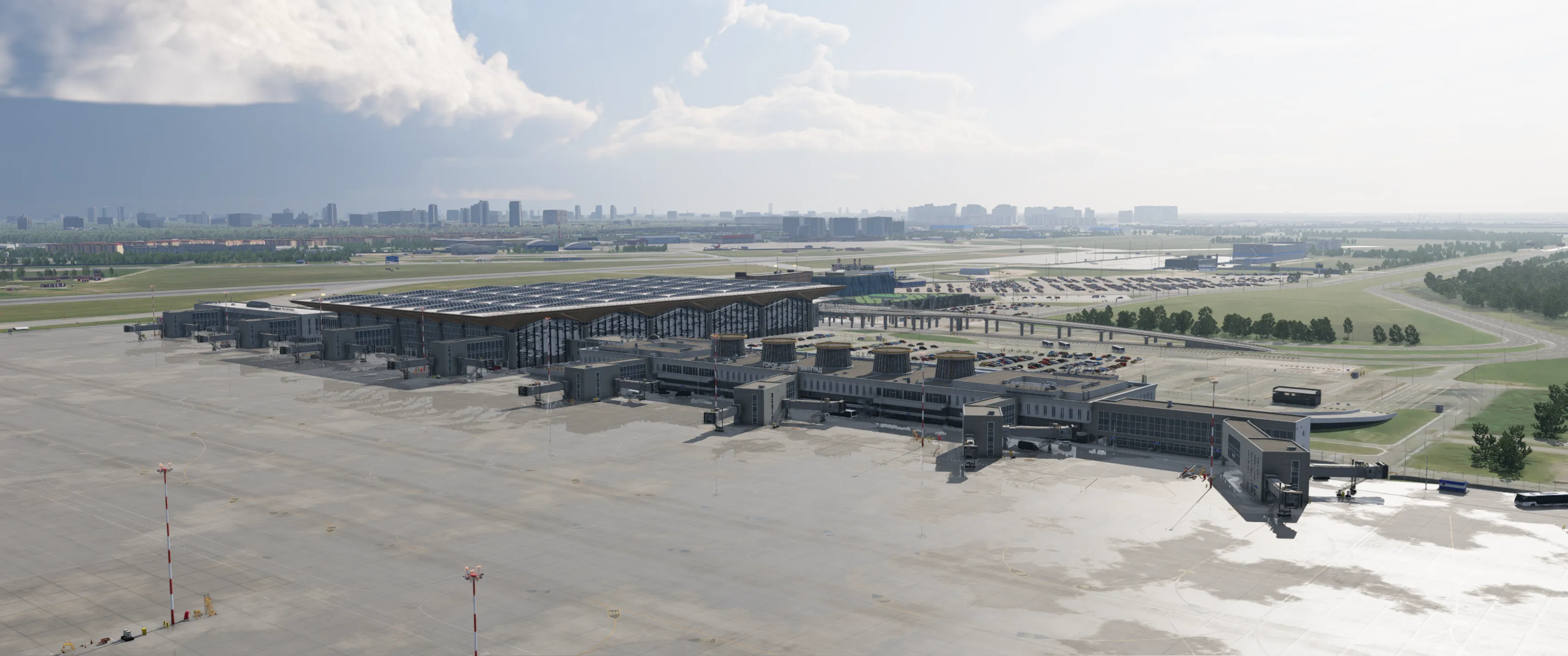Аэропорт Пулково для X-Plane 12 от Digital Design