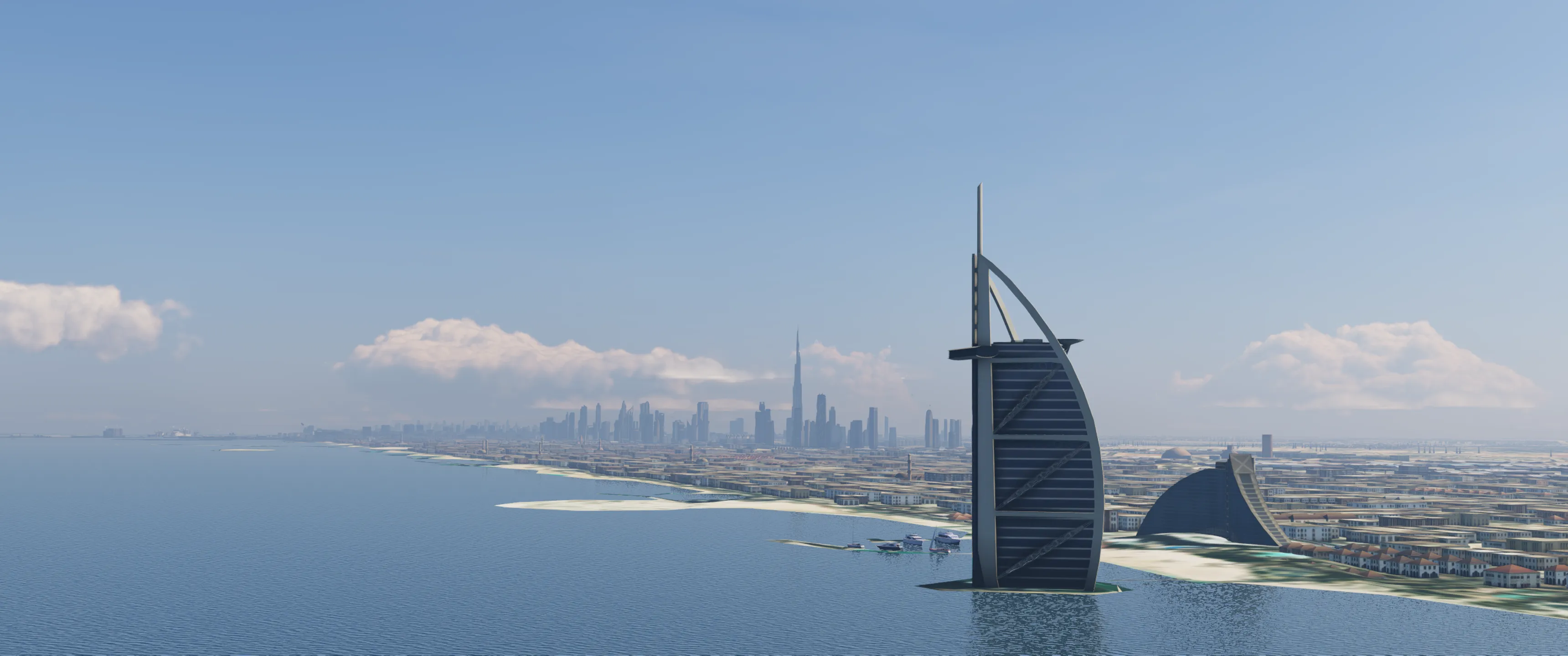 Аэропорт OMDB ( Дубай, ОАЭ ) + лендмарки