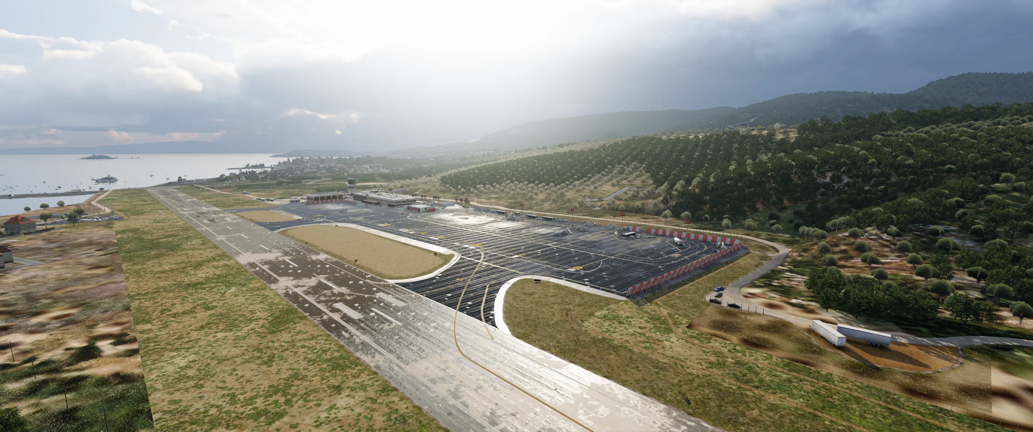 Аэропорт LGSK ( Скиатос, Греция ) x12