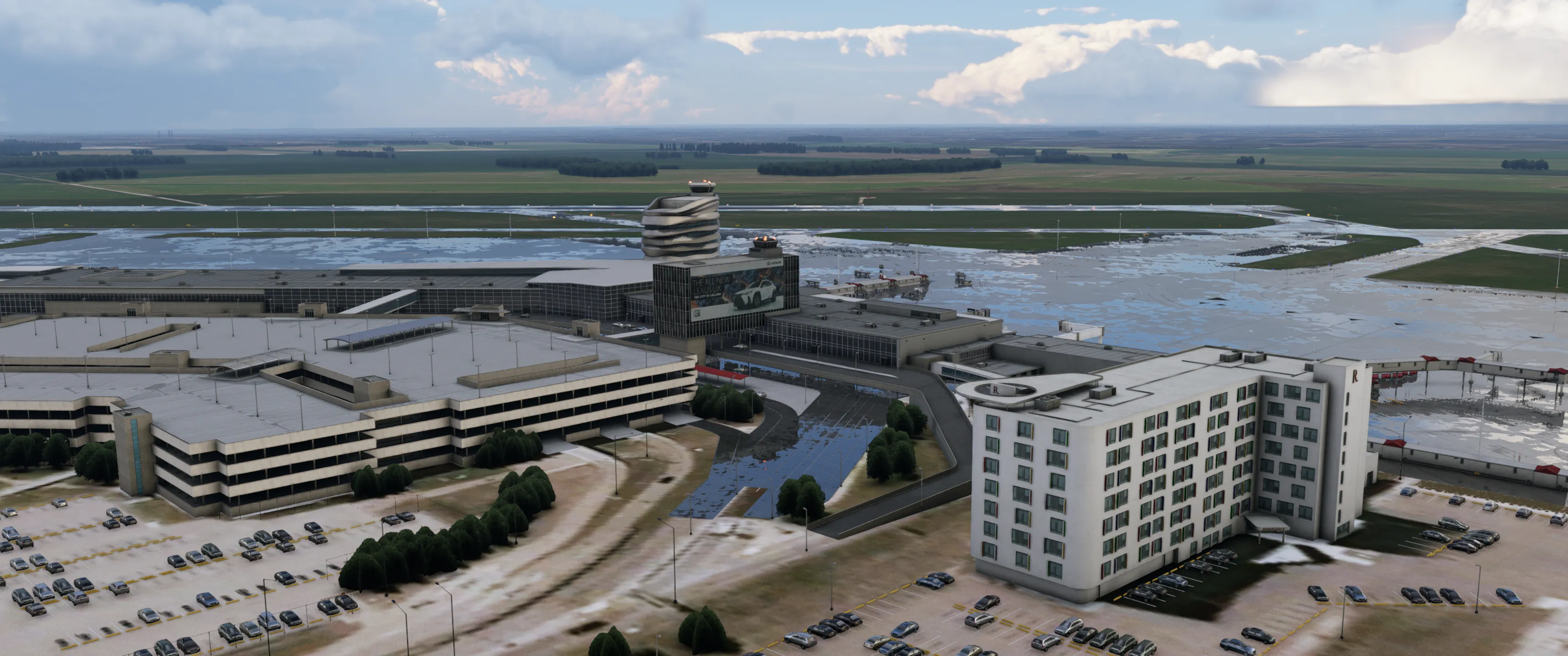 Аэропорт CYEG ( Эдмонтон, Канада )