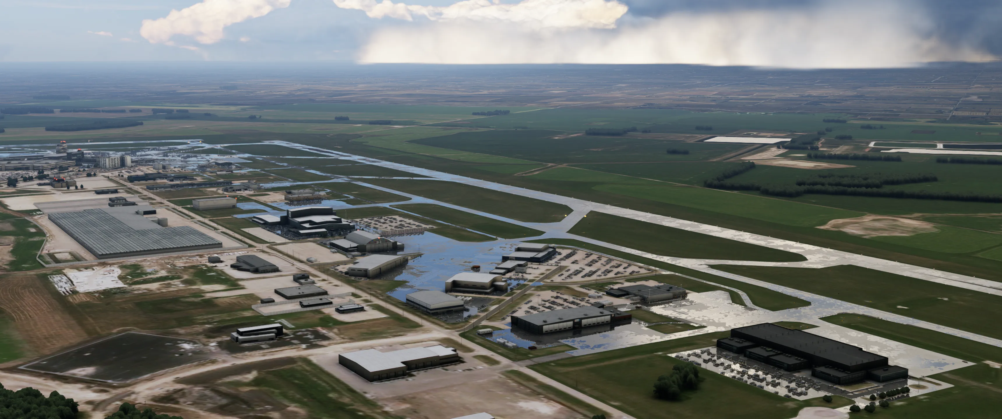 Аэропорт CYEG ( Эдмонтон, Канада )