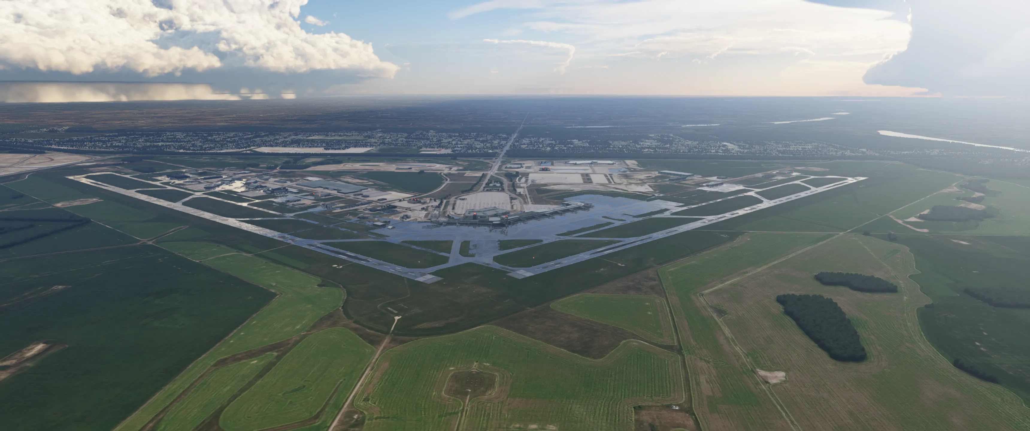 Аэропорт CYEG ( Эдмонтон, Канада )