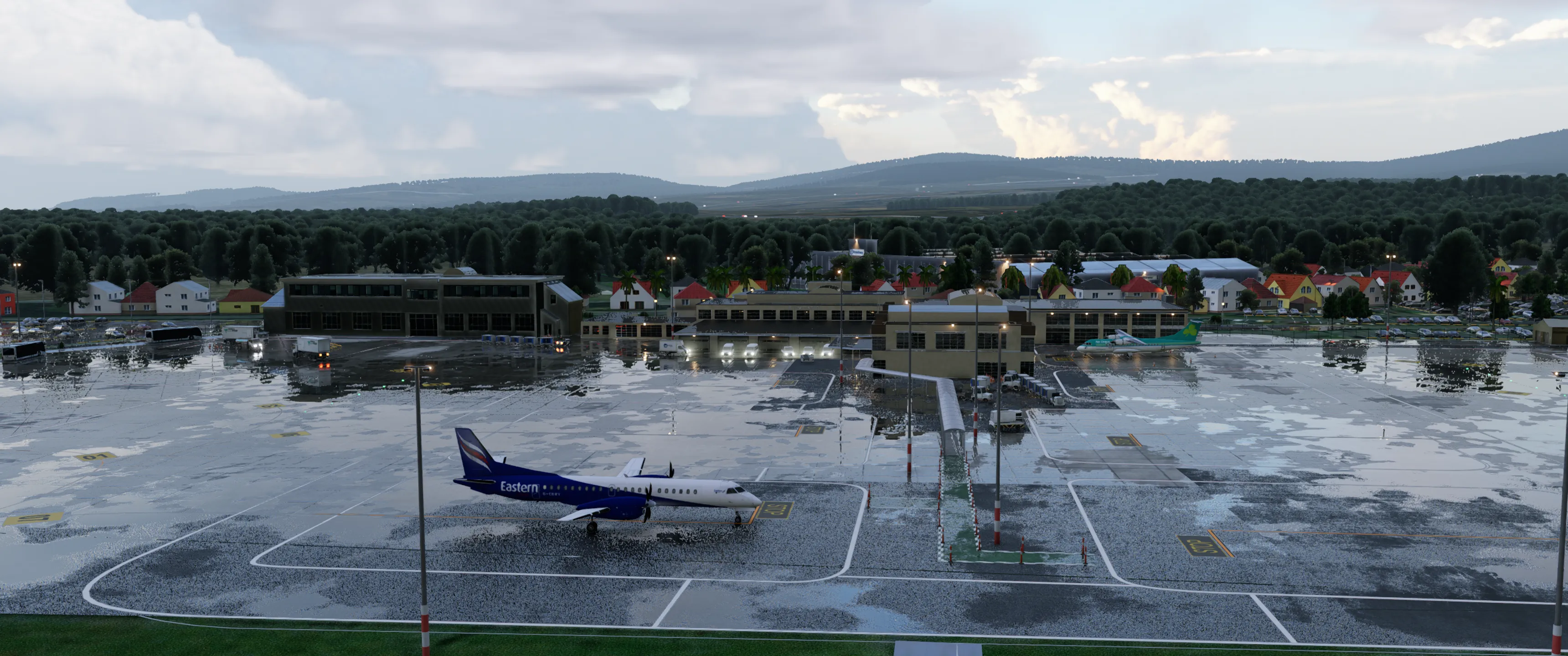 Аэропорт EGNS ( Каслтаун, остров Мэн )