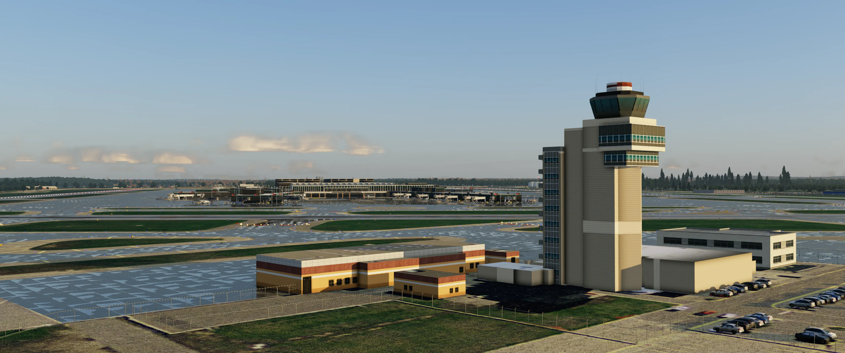 Аэропорт KMSP ( Миннеаполис, США ) + город