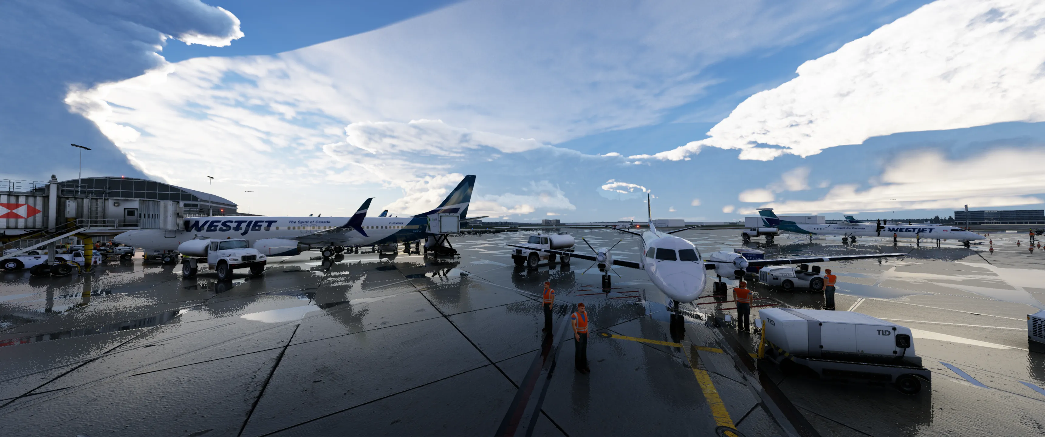 Аэропорт CYYC ( Калгари, Канада ) + город