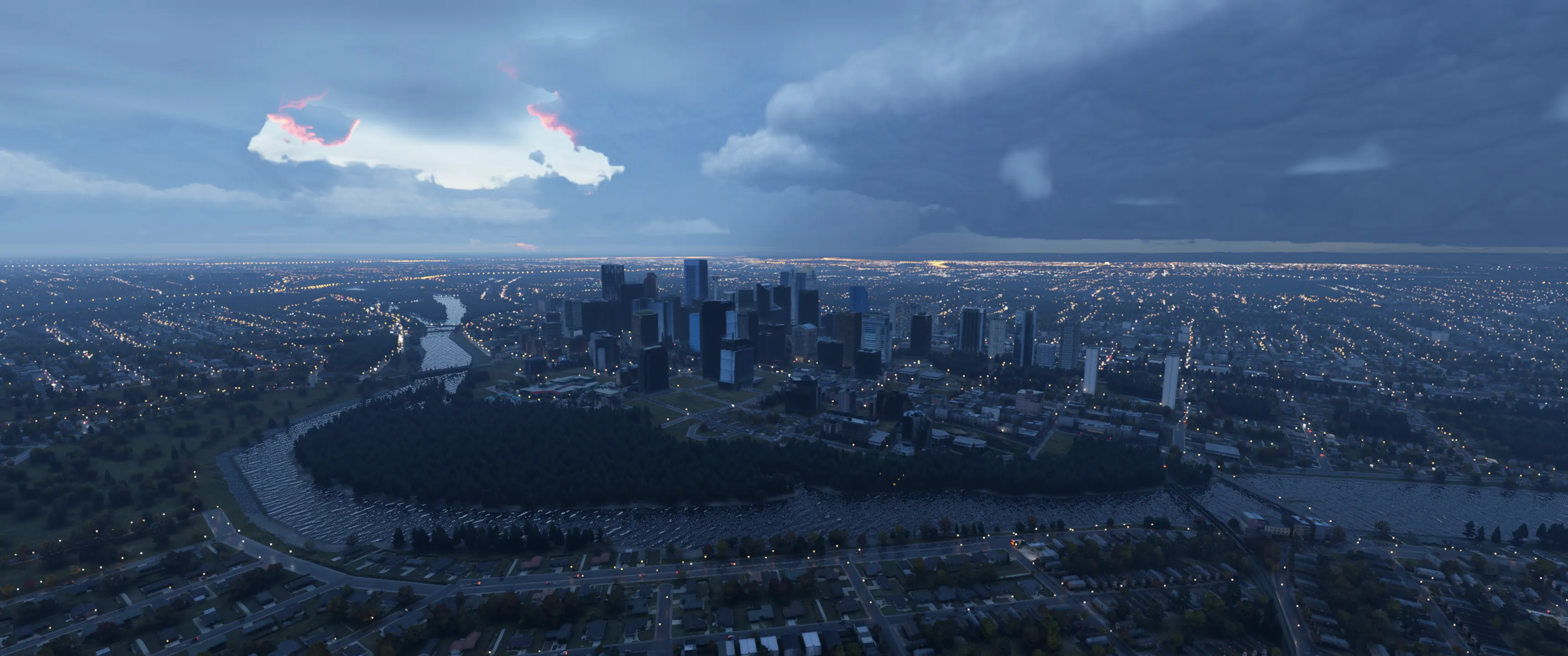 Аэропорт CYYC ( Калгари, Канада ) + город