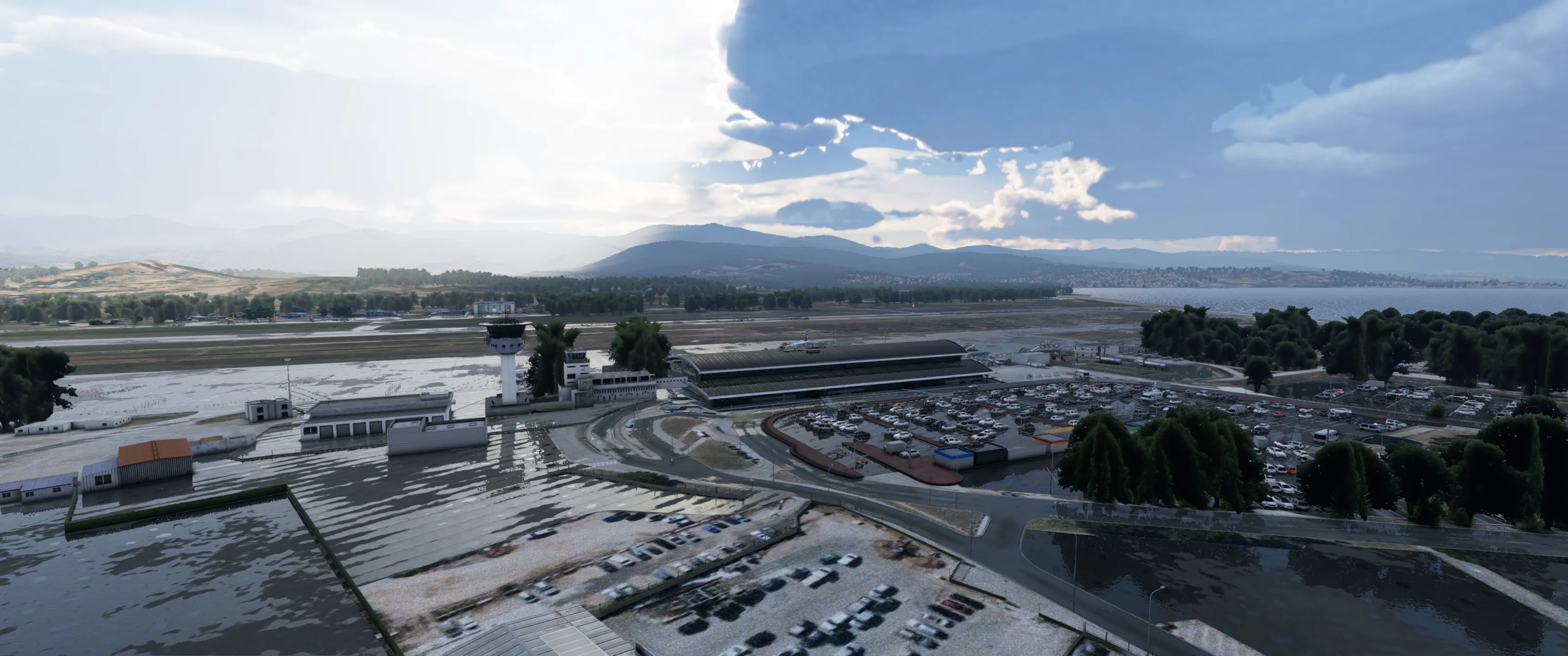 Аэропорт LFKJ ( Аяччо, Франция )