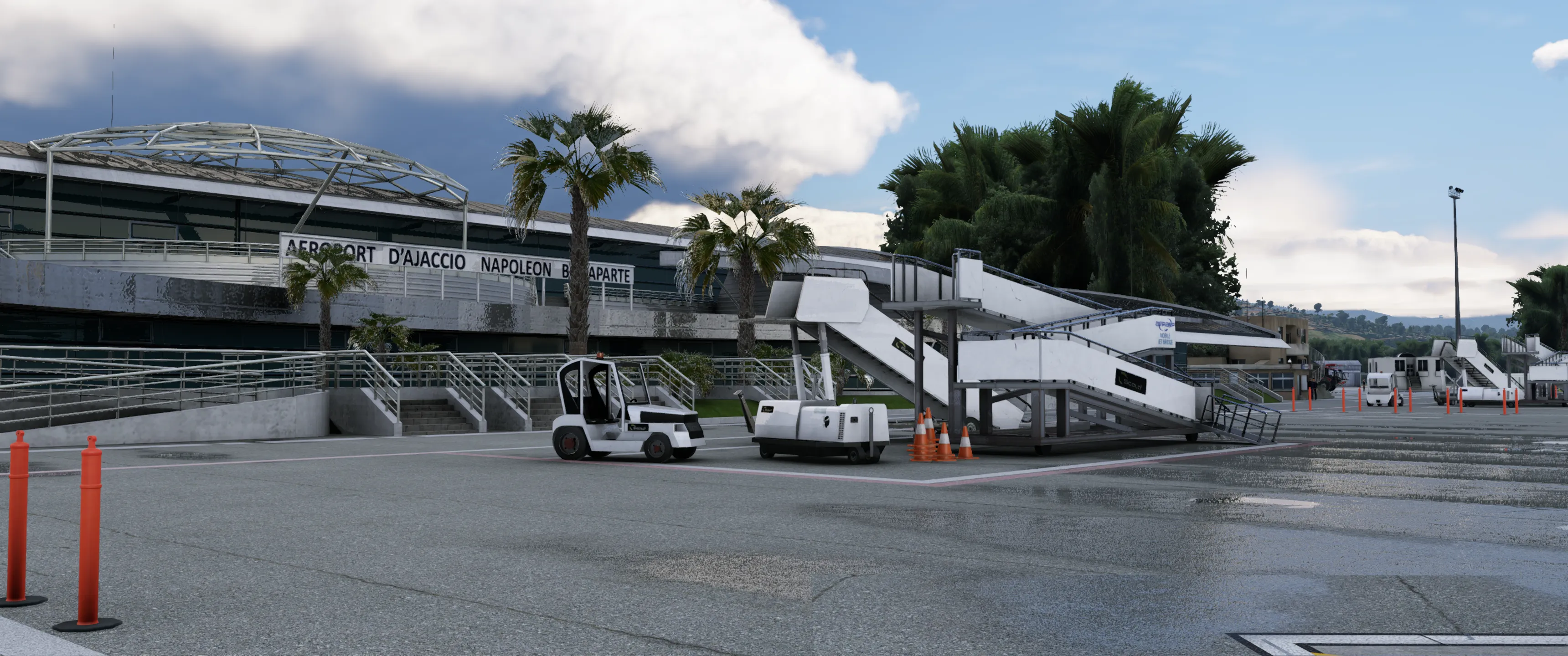 Аэропорт LFKJ ( Аяччо, Франция )