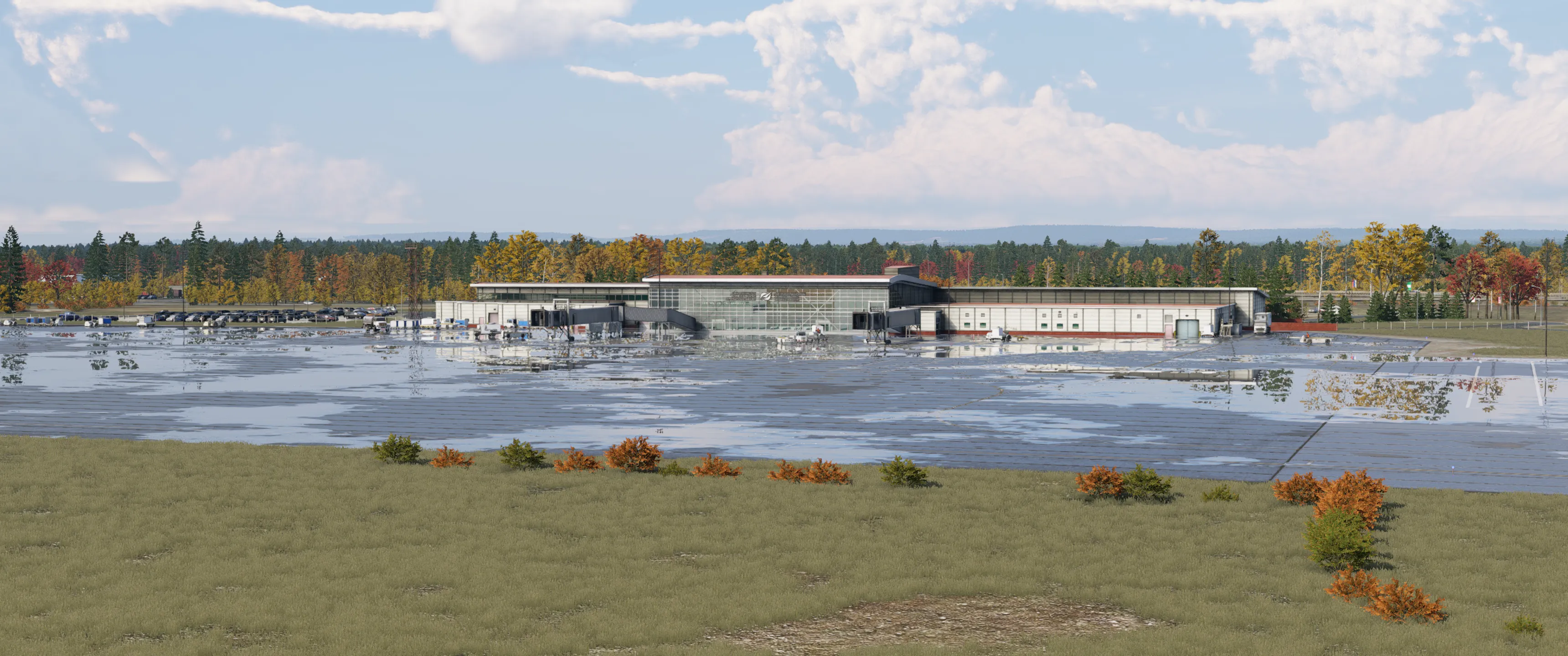 Аэропорт CYQM ( Монктон, Канада )