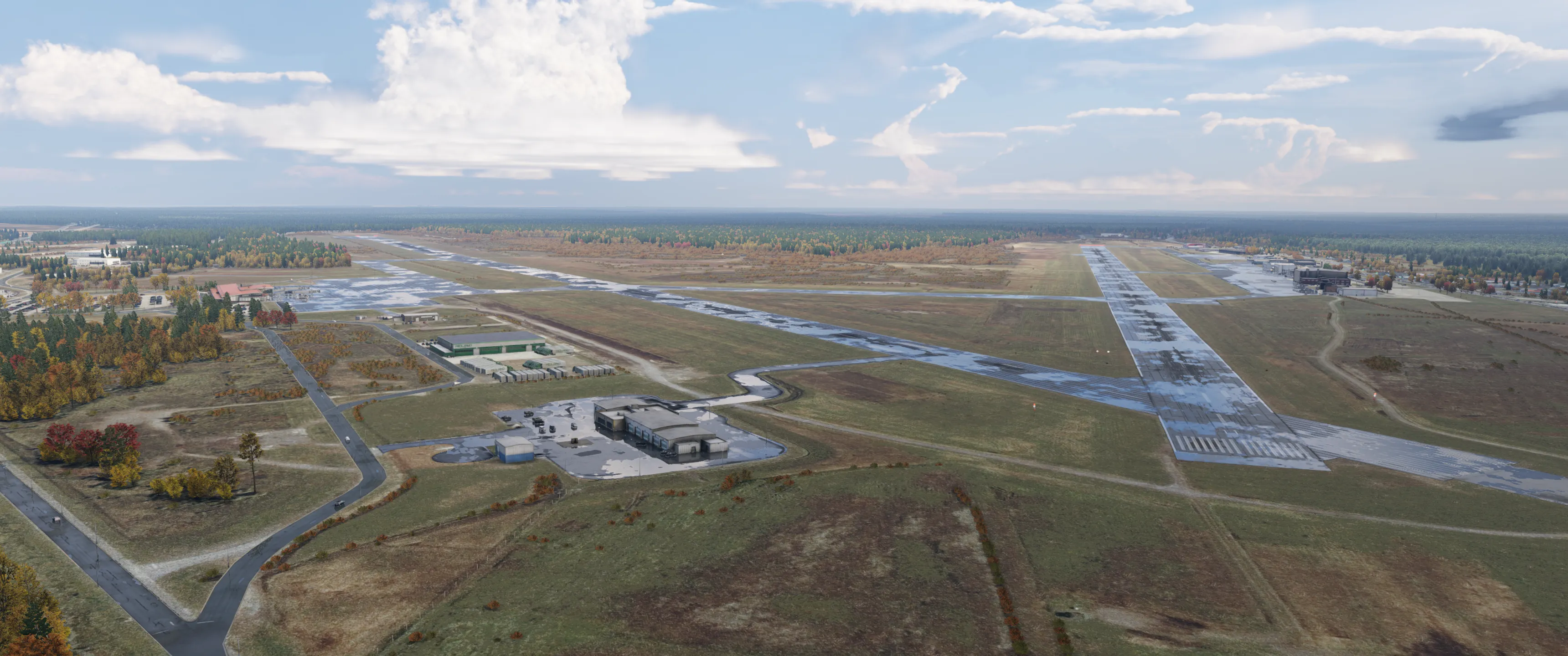 Аэропорт CYQM ( Монктон, Канада )