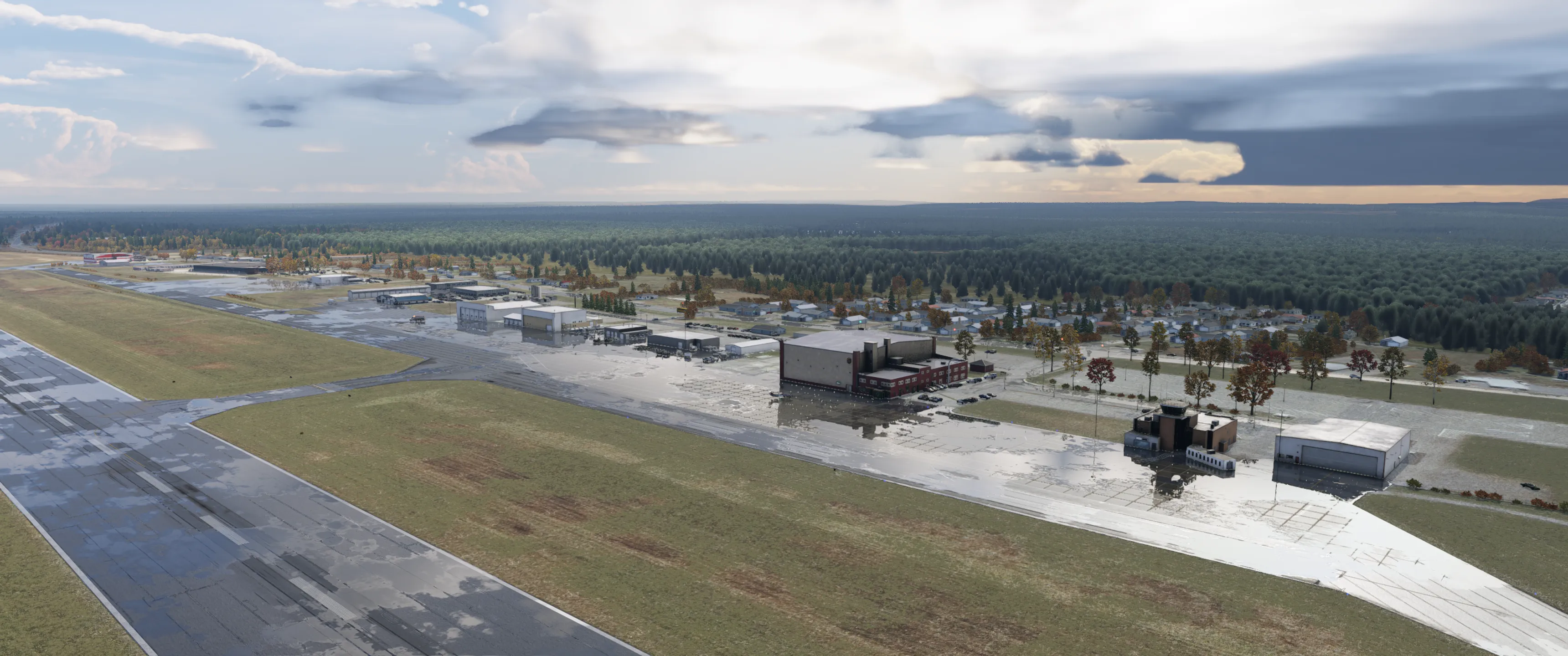 Аэропорт CYQM ( Монктон, Канада )