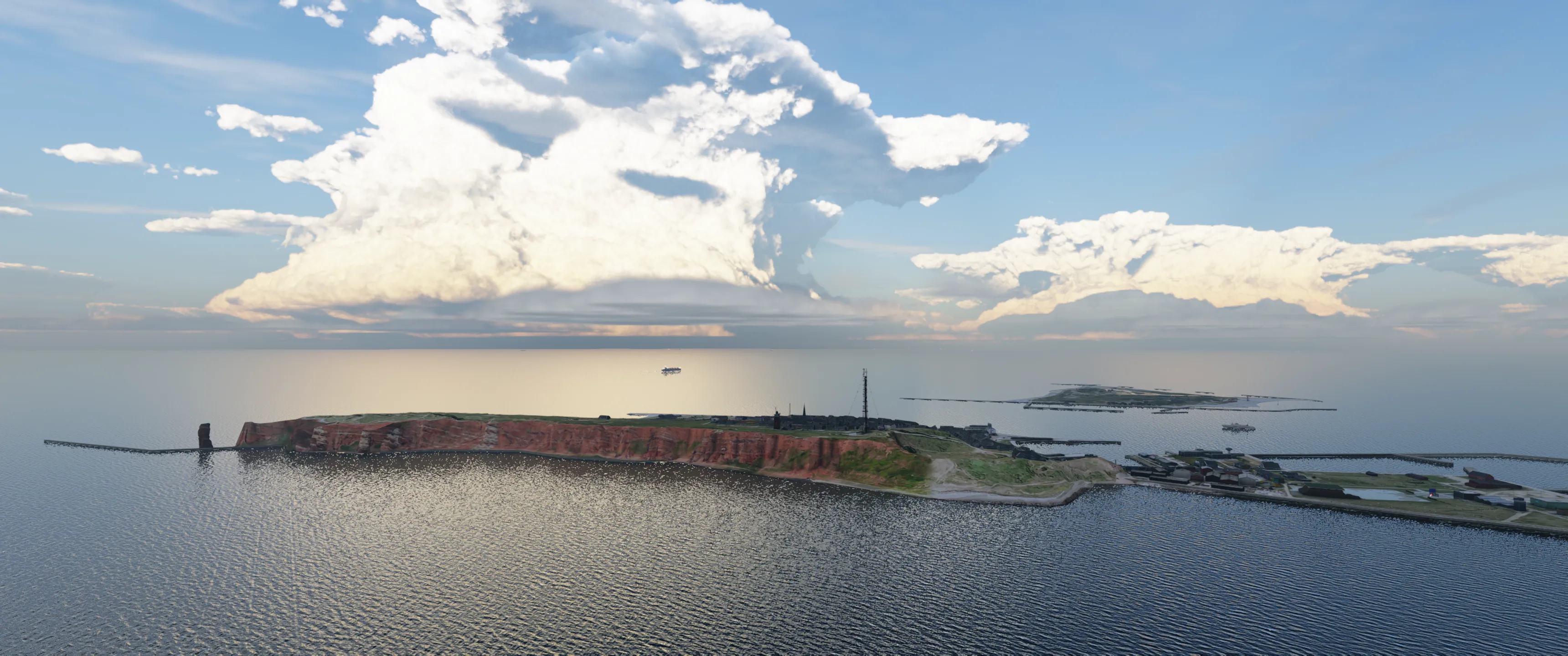 Аэропорт EDXH ( Гельголанд, Германия )