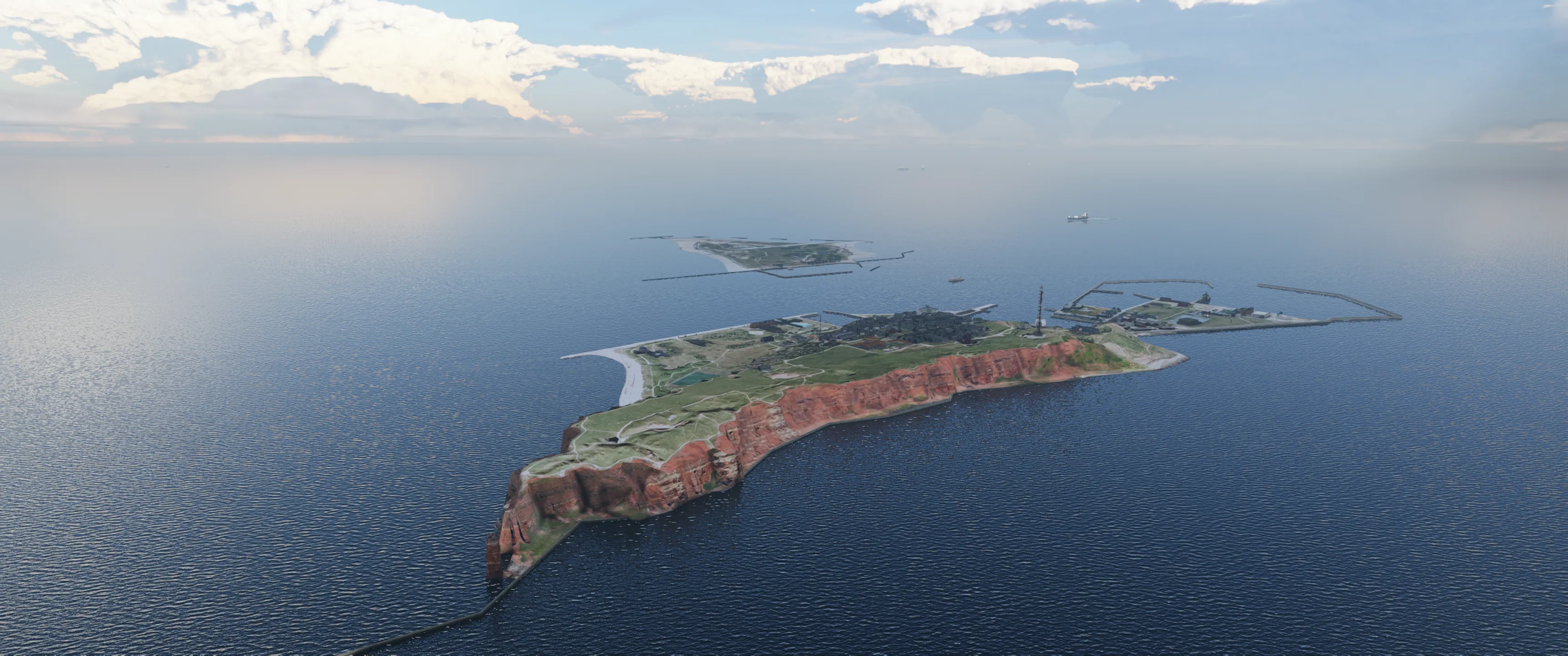 Аэропорт EDXH ( Гельголанд, Германия )