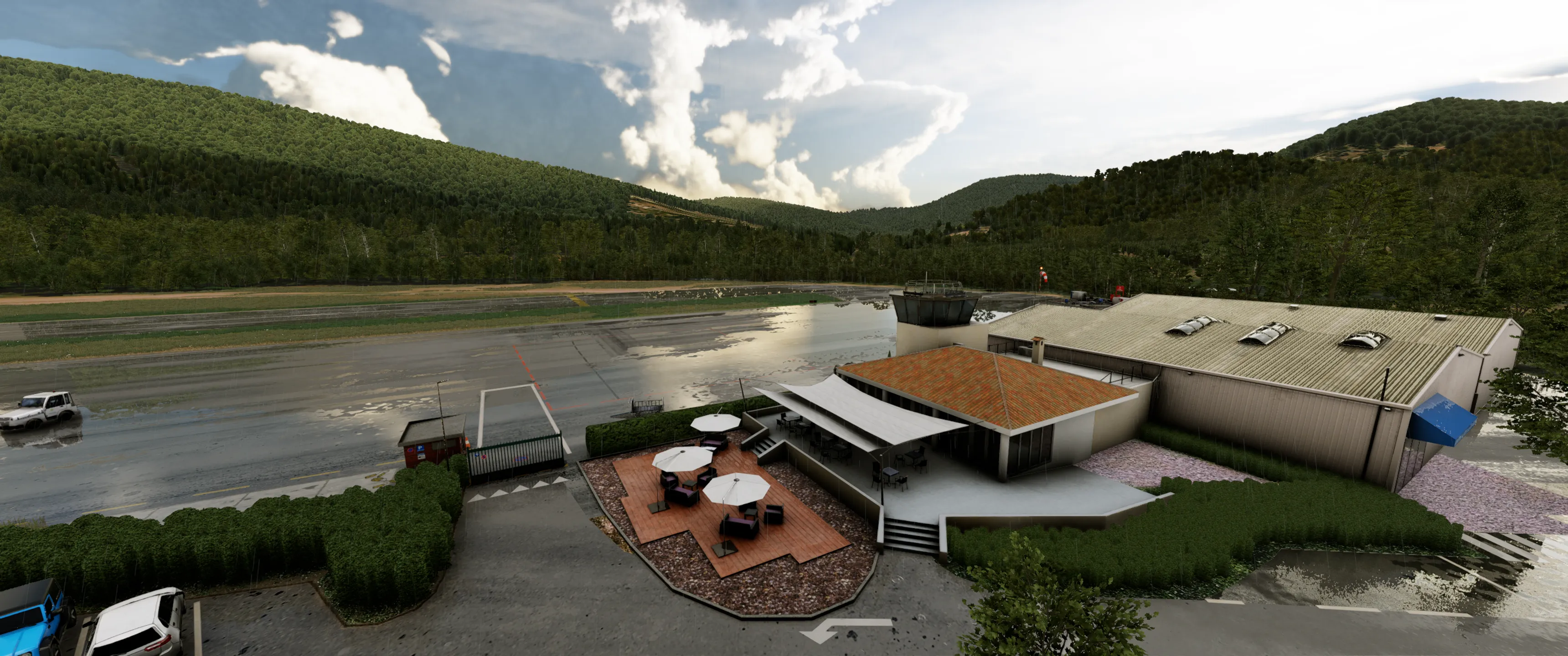 Аэропорт LFTZ ( Ла Моль, Франция )