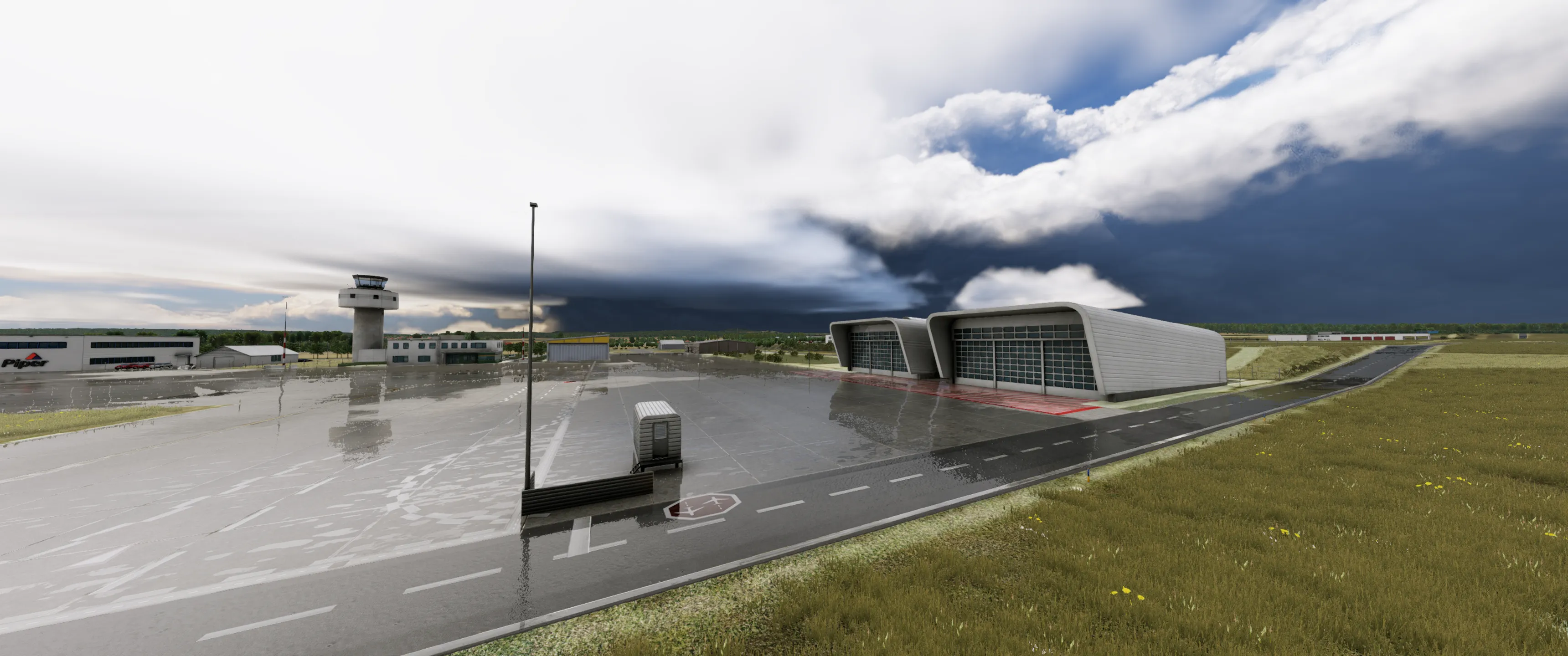 Аэропорт EDVK ( Кассель, Германия )